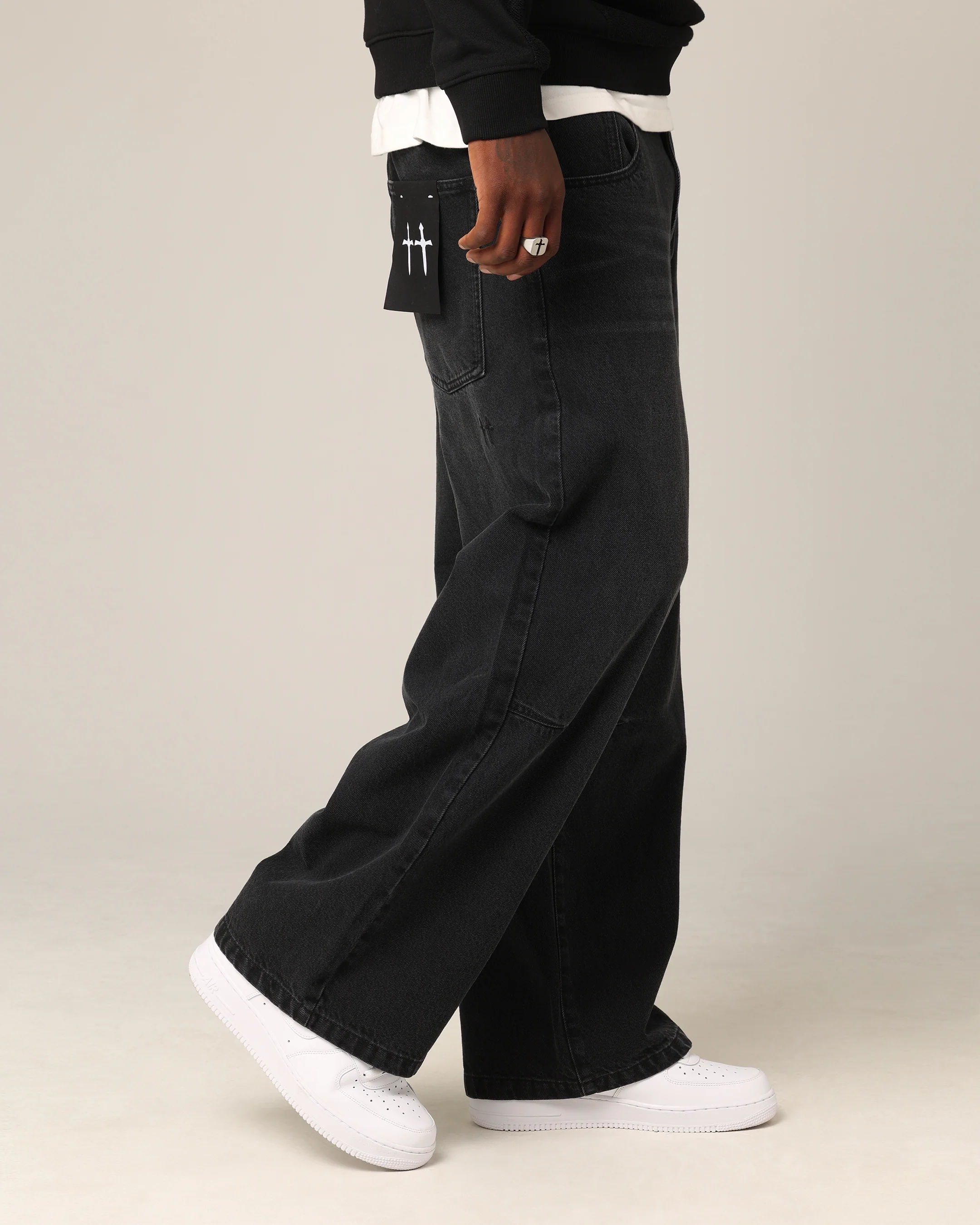 Saint Morta Amplus Jeans Black Shadow - Image 3