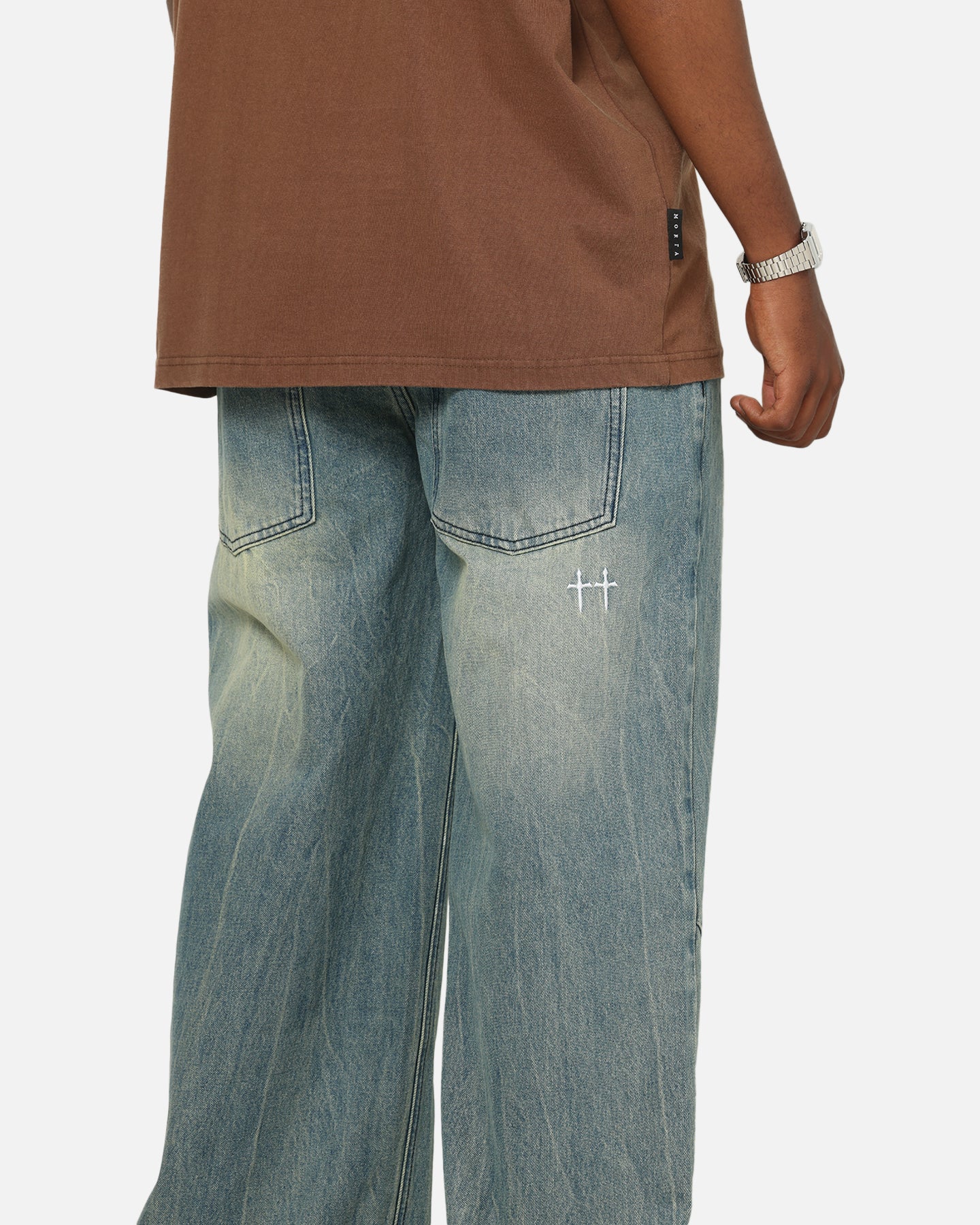 Saint Morta Amplus Jeans Crystal Blue - Image 3