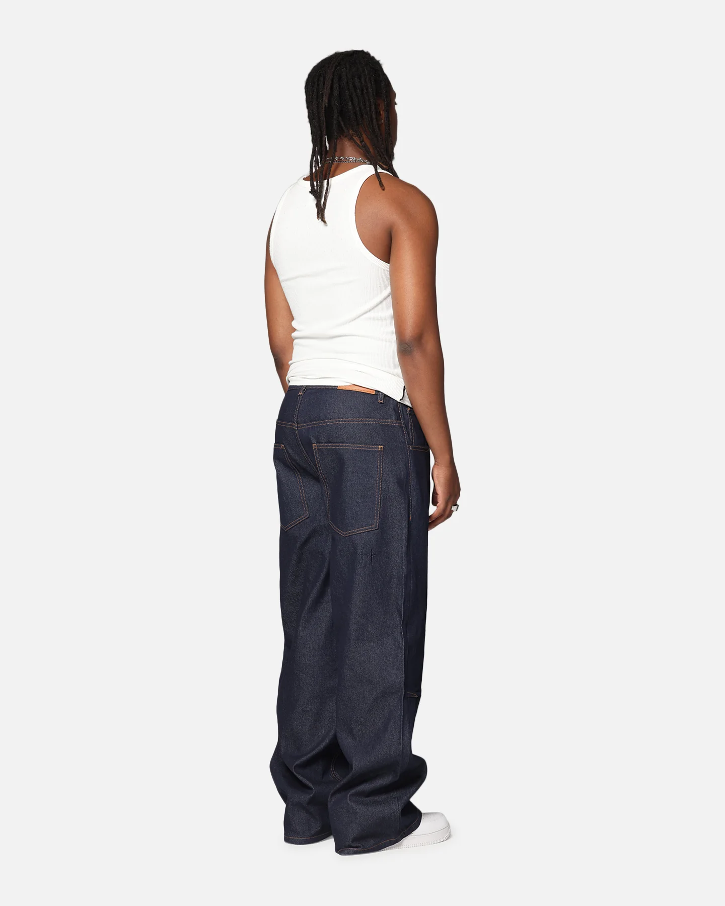 Saint Morta Amplus Jeans Indigo/Tan - Image 5