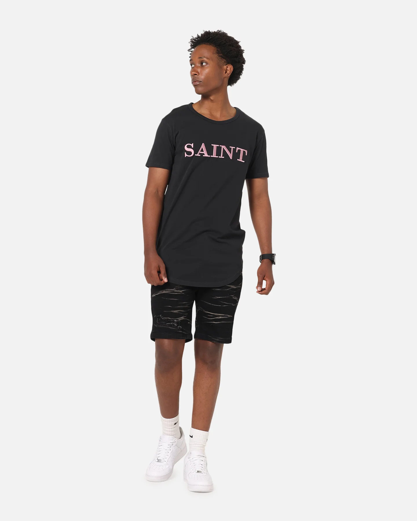 Saint Morta Annex El Duplo T-Shirt Sunfade Black - Image 2
