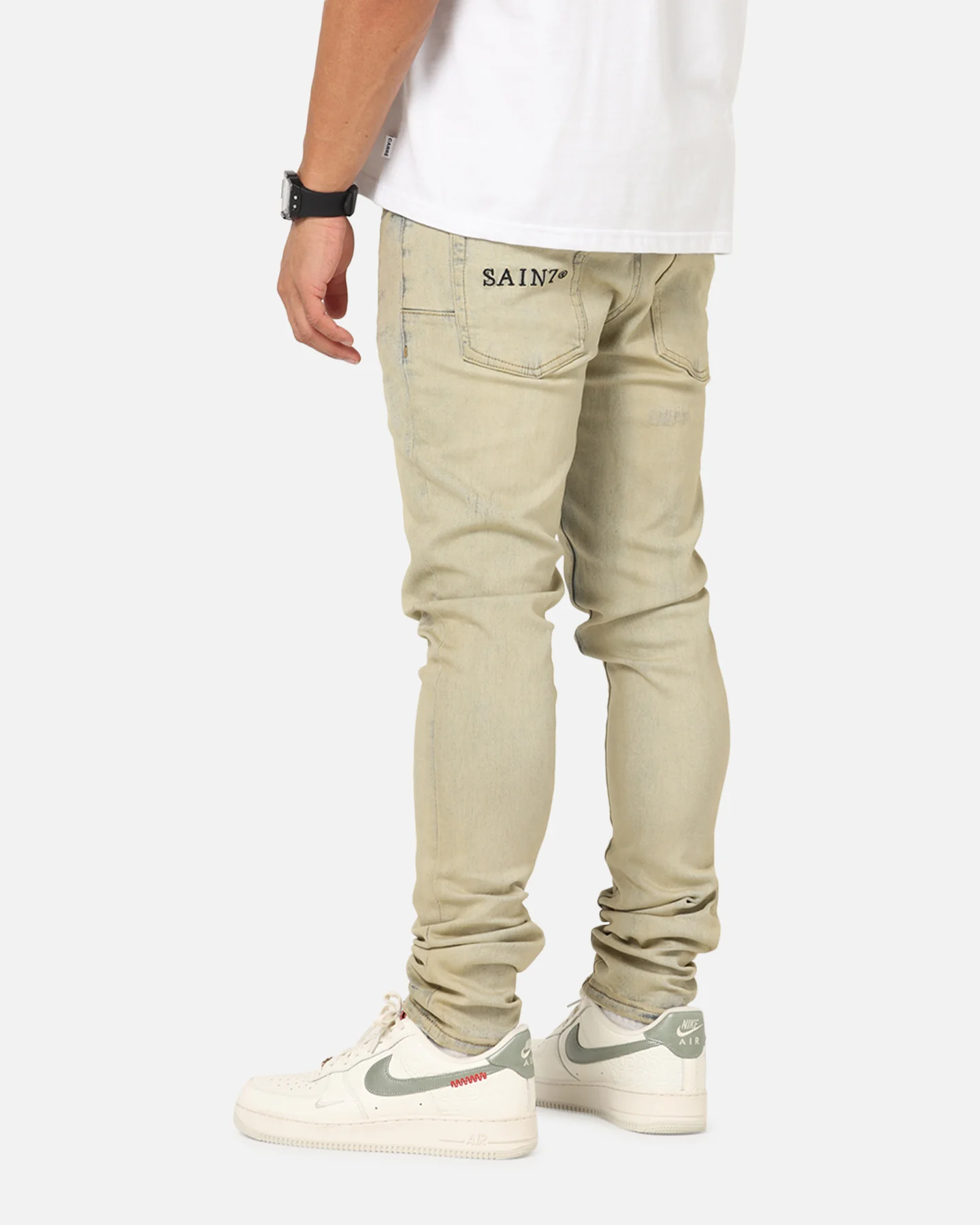 Saint Morta Antique Dynasty Jeans Light Blue - Image 6