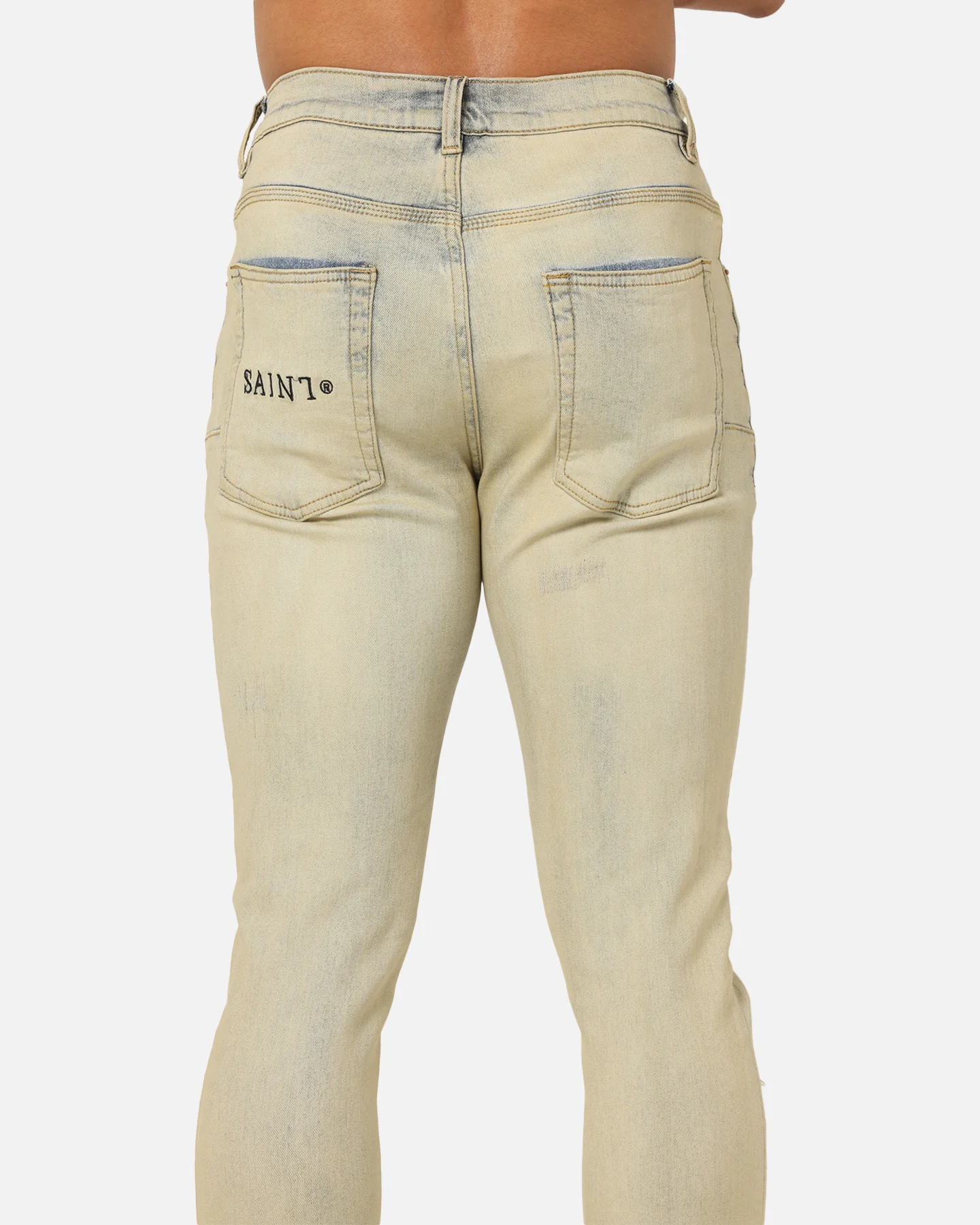 Saint Morta Antique Dynasty Jeans Light Blue - Image 8