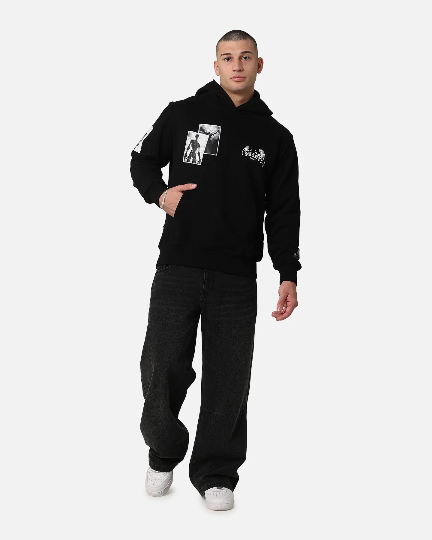 Saint Morta Apocalypse Hoodie Black - Image 3