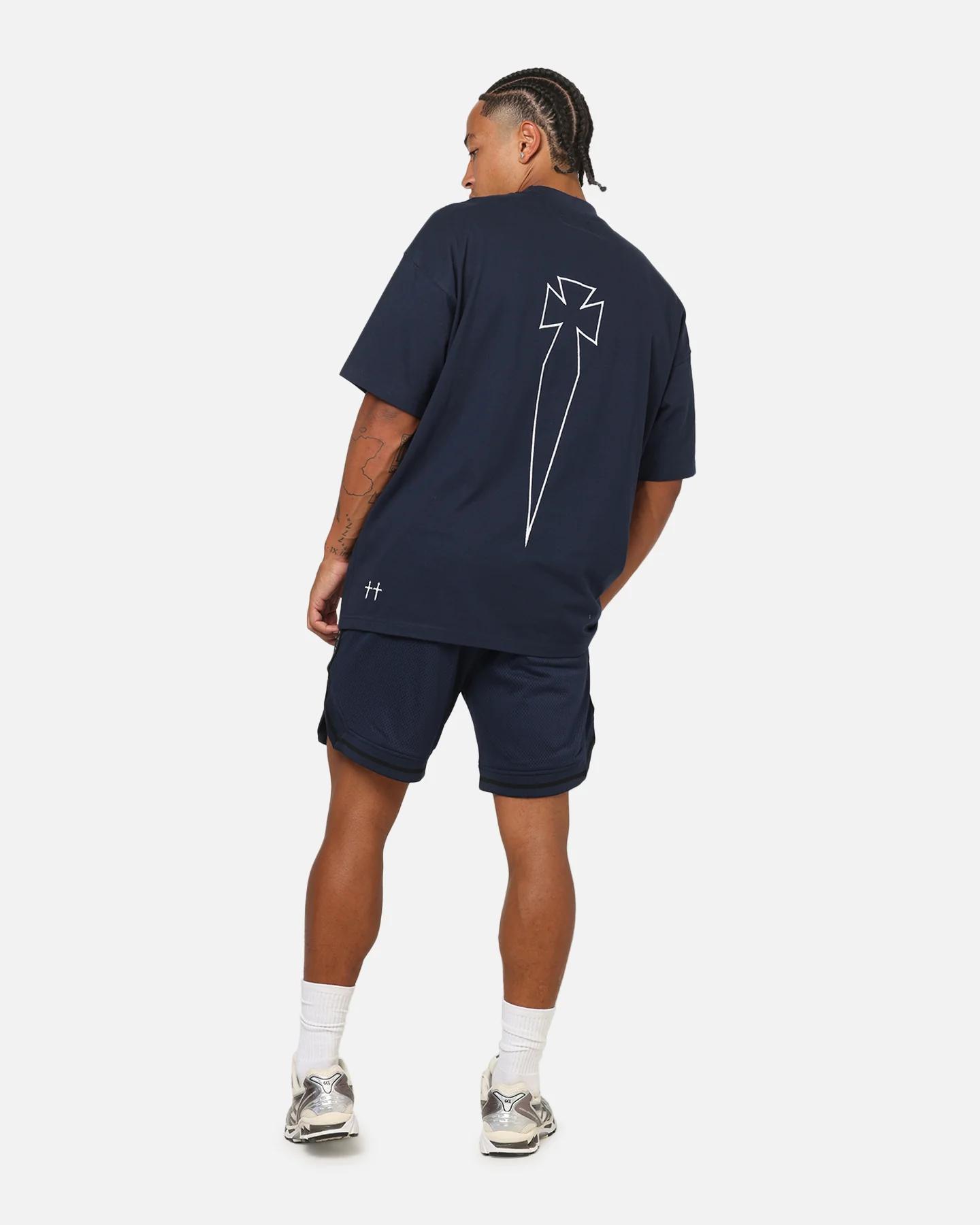 Saint Morta Athltc T-Shirt Dark Royal - Image 4