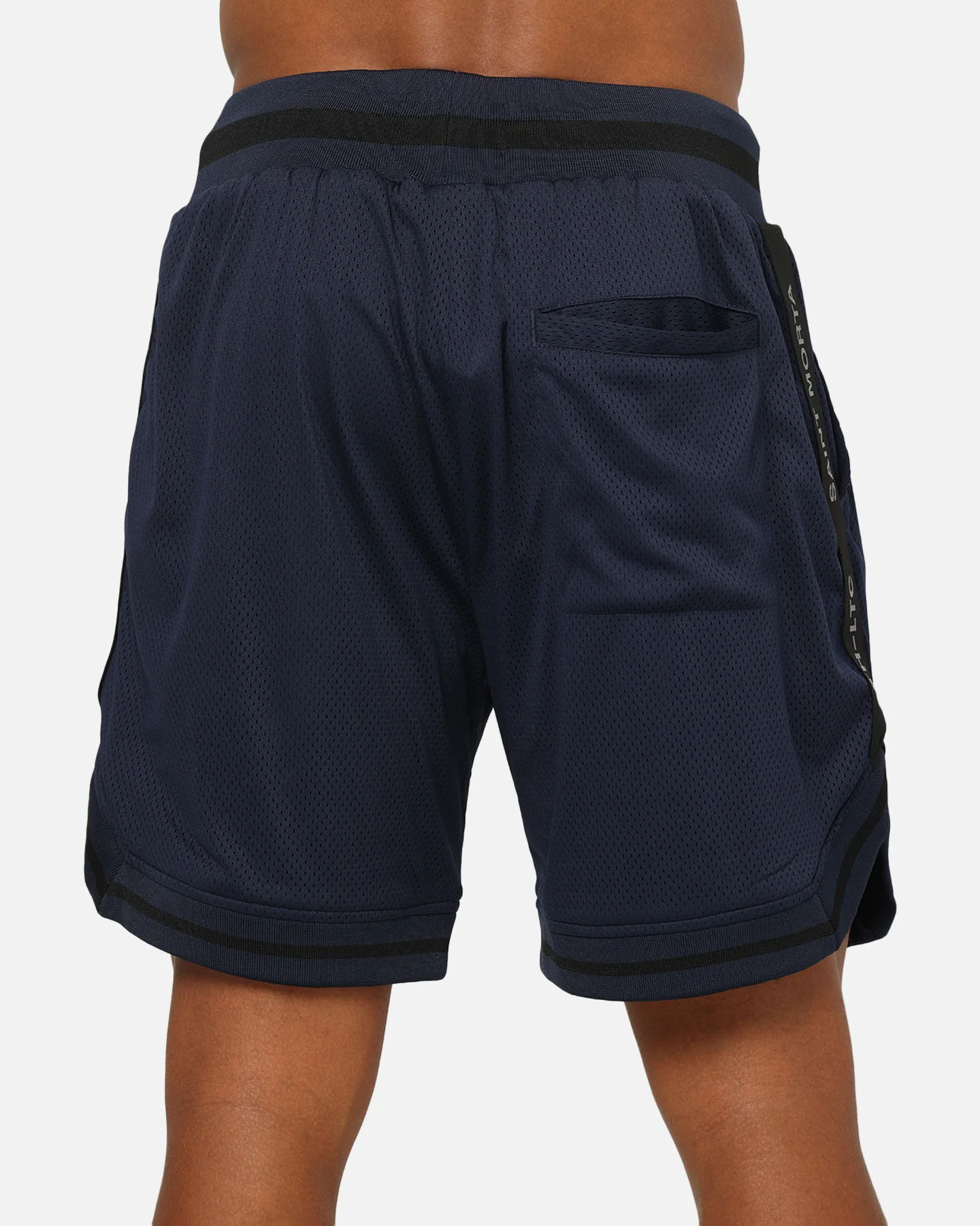 Saint Morta Athletc Taped Basketball Shorts Dark Royal - Image 8