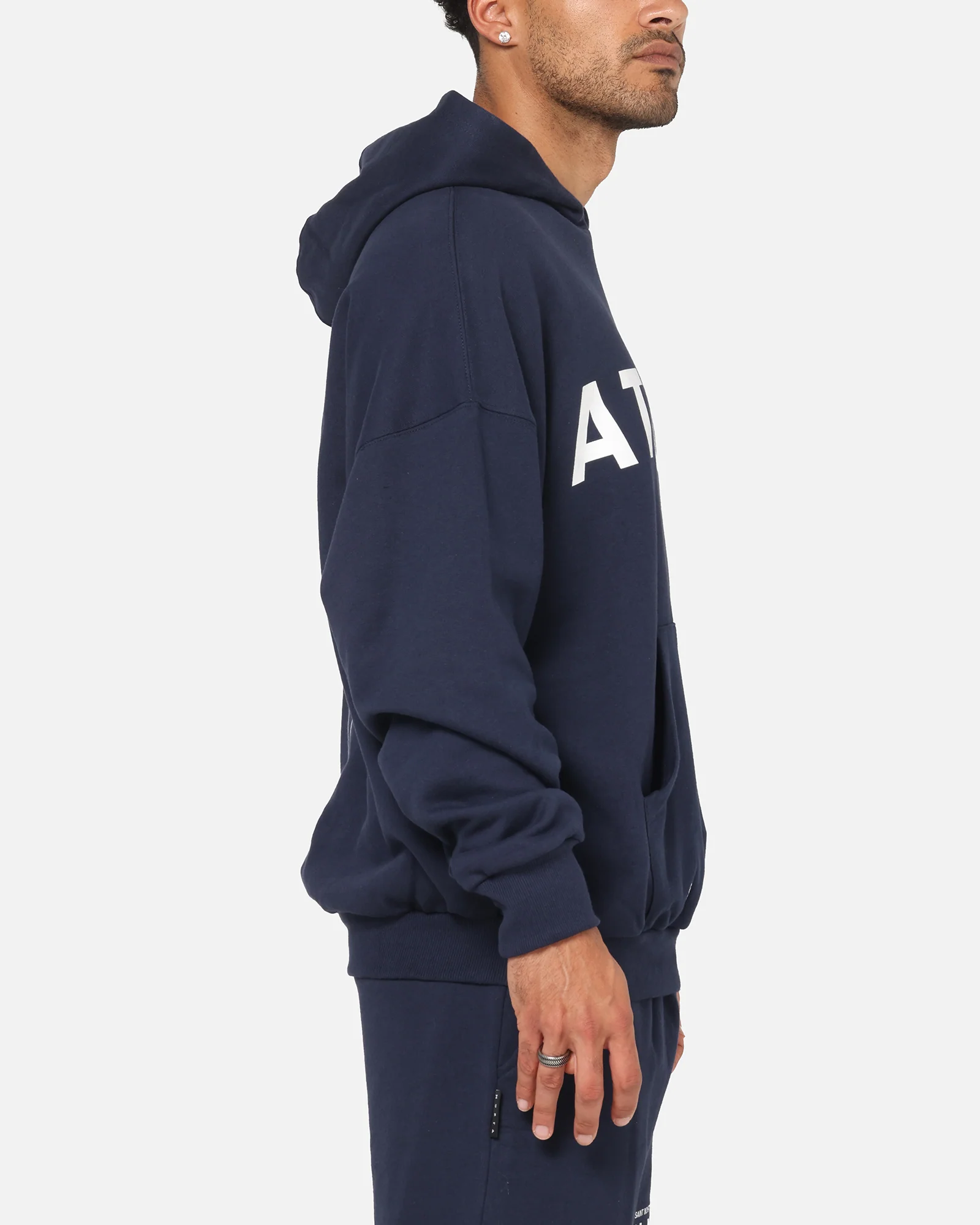Saint Morta Athltc Hoodie Dark Royal - Image 6