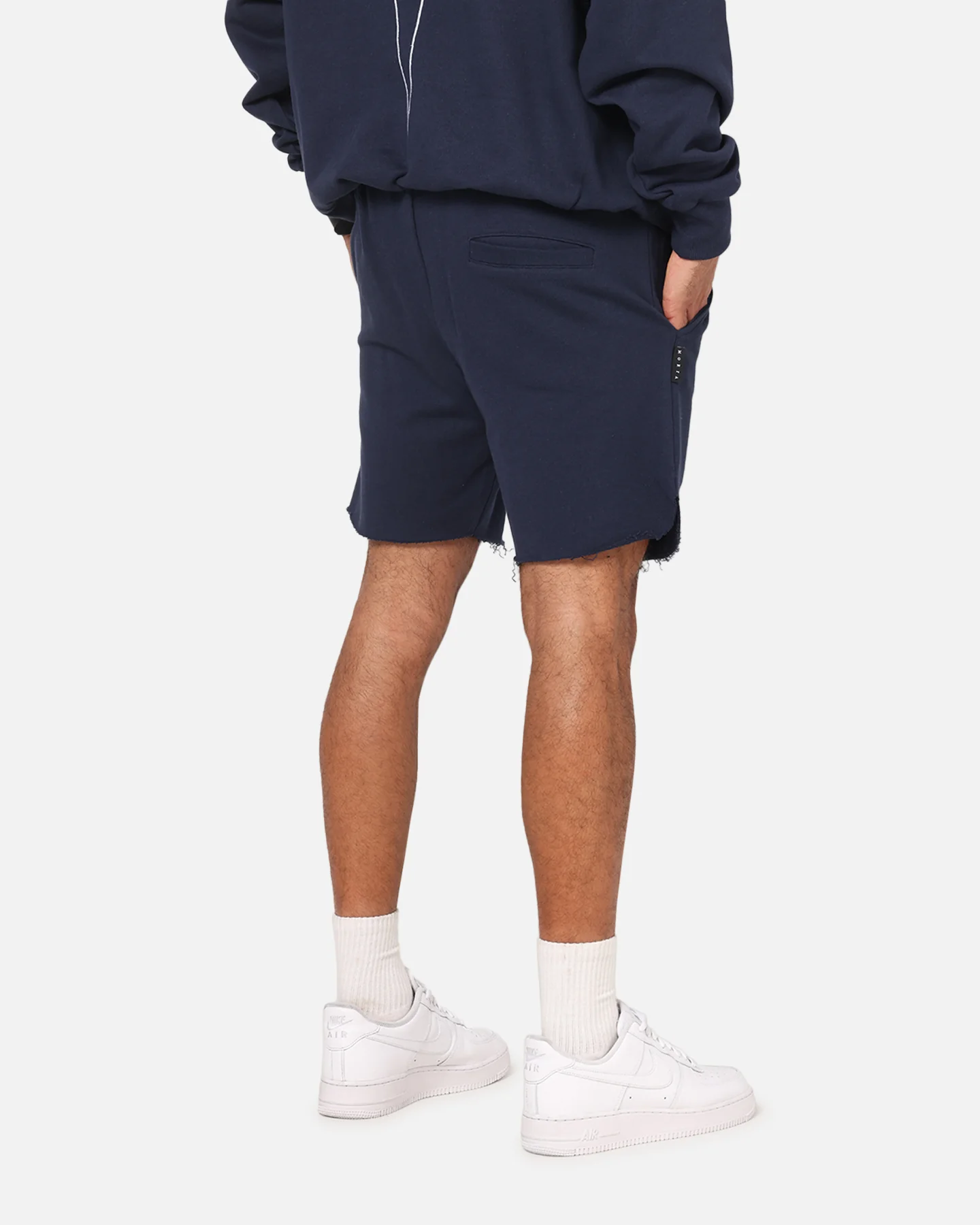 Saint Morta Athltc Sweat Shorts Dark Royal - Image 6