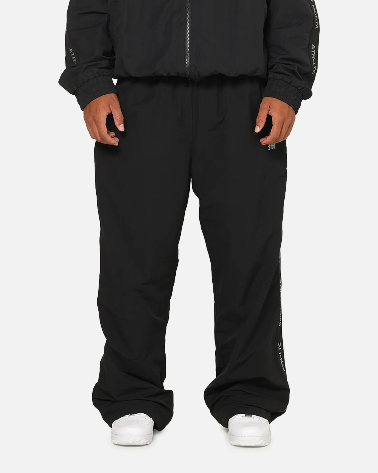 Saint Morta Athltc Track Joggers Black - Image 5