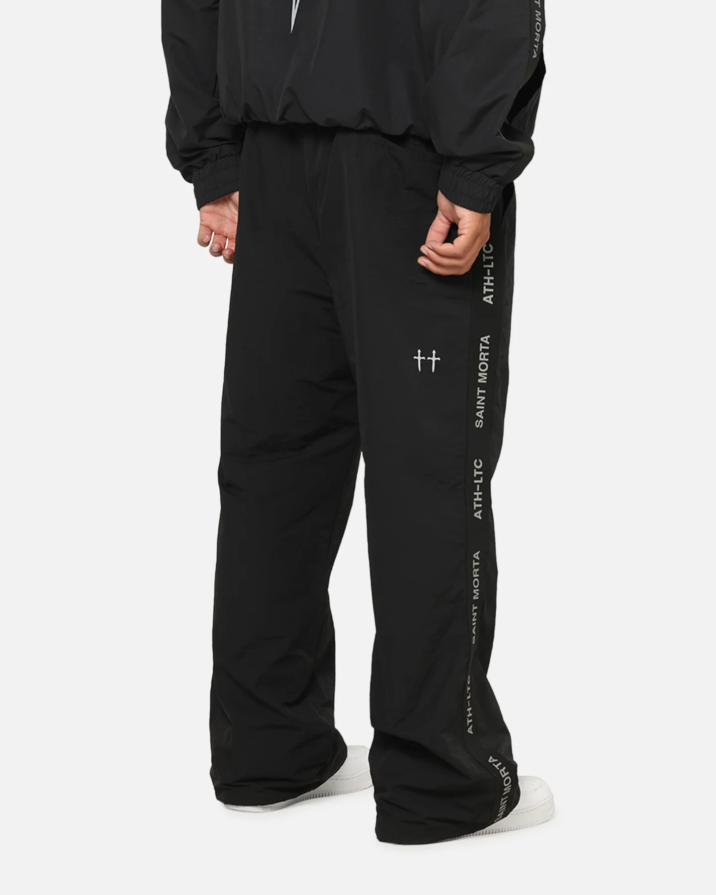 Saint Morta Athltc Track Joggers Black - Image 6