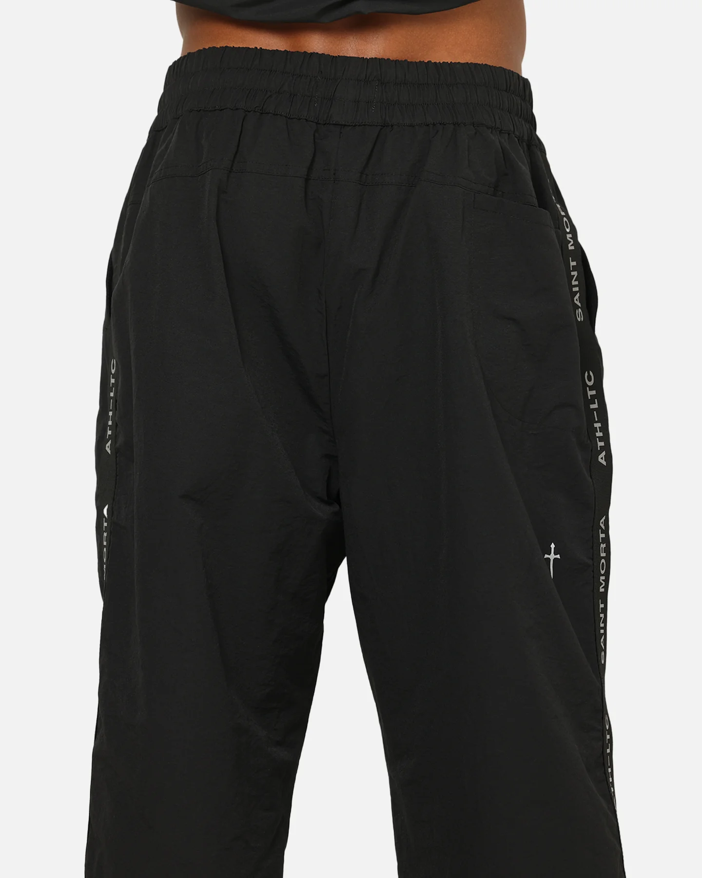 Saint Morta Athltc Track Joggers Black - Image 8