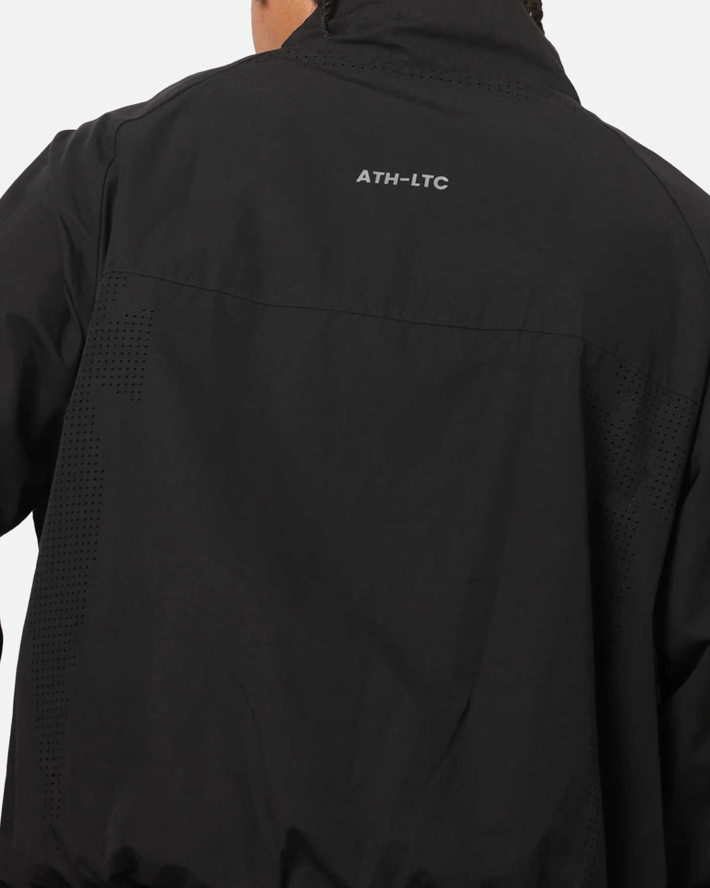 Saint Morta Athltc Windbreaker Jacket Black - Image 7