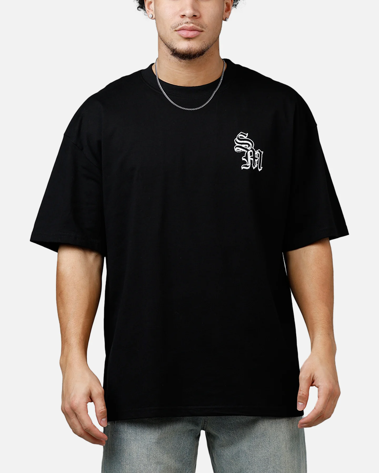 Saint Morta Augustine T-Shirt Black - Image 2