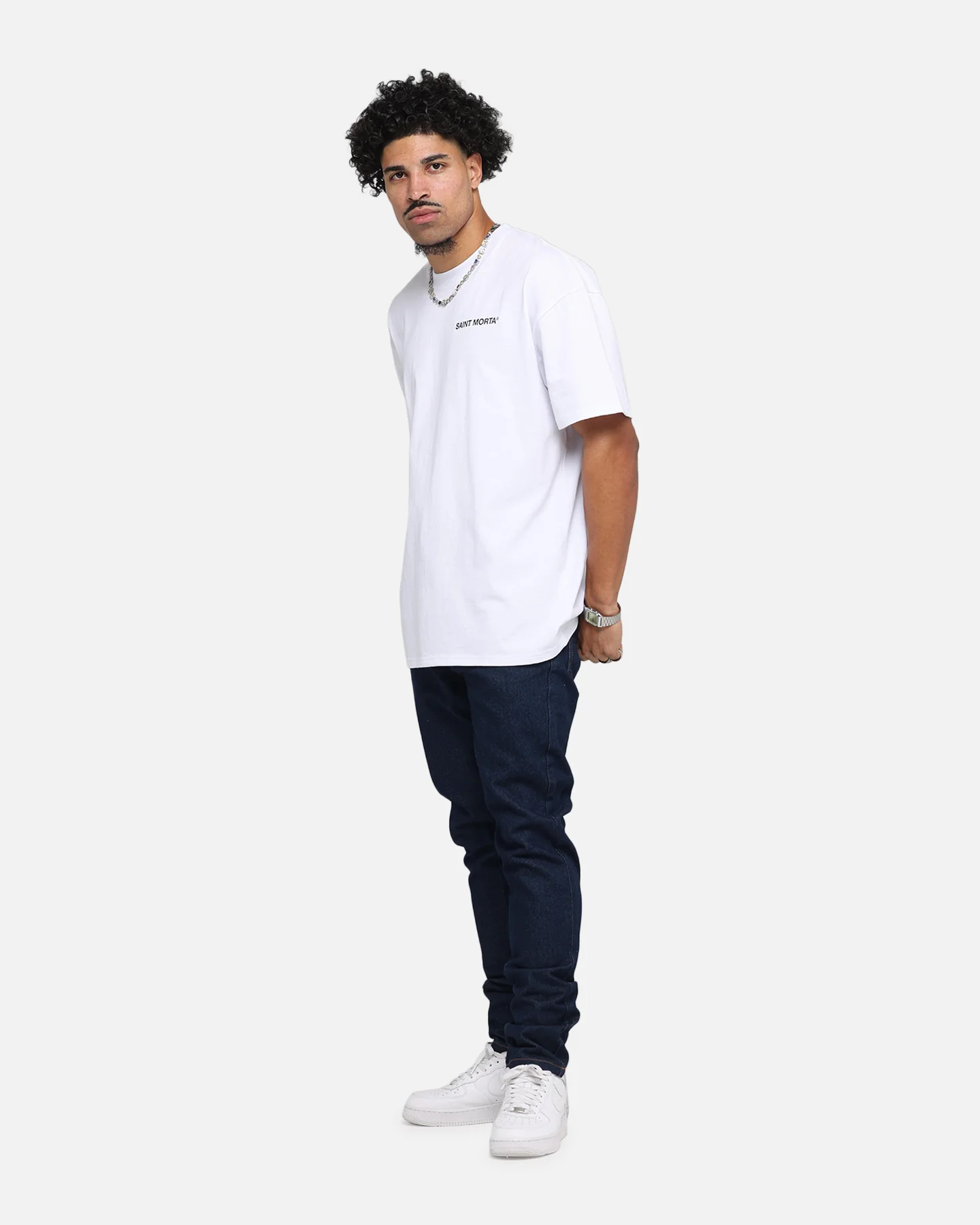 Saint Morta Awakening Boxy T-Shirt White - Image 4