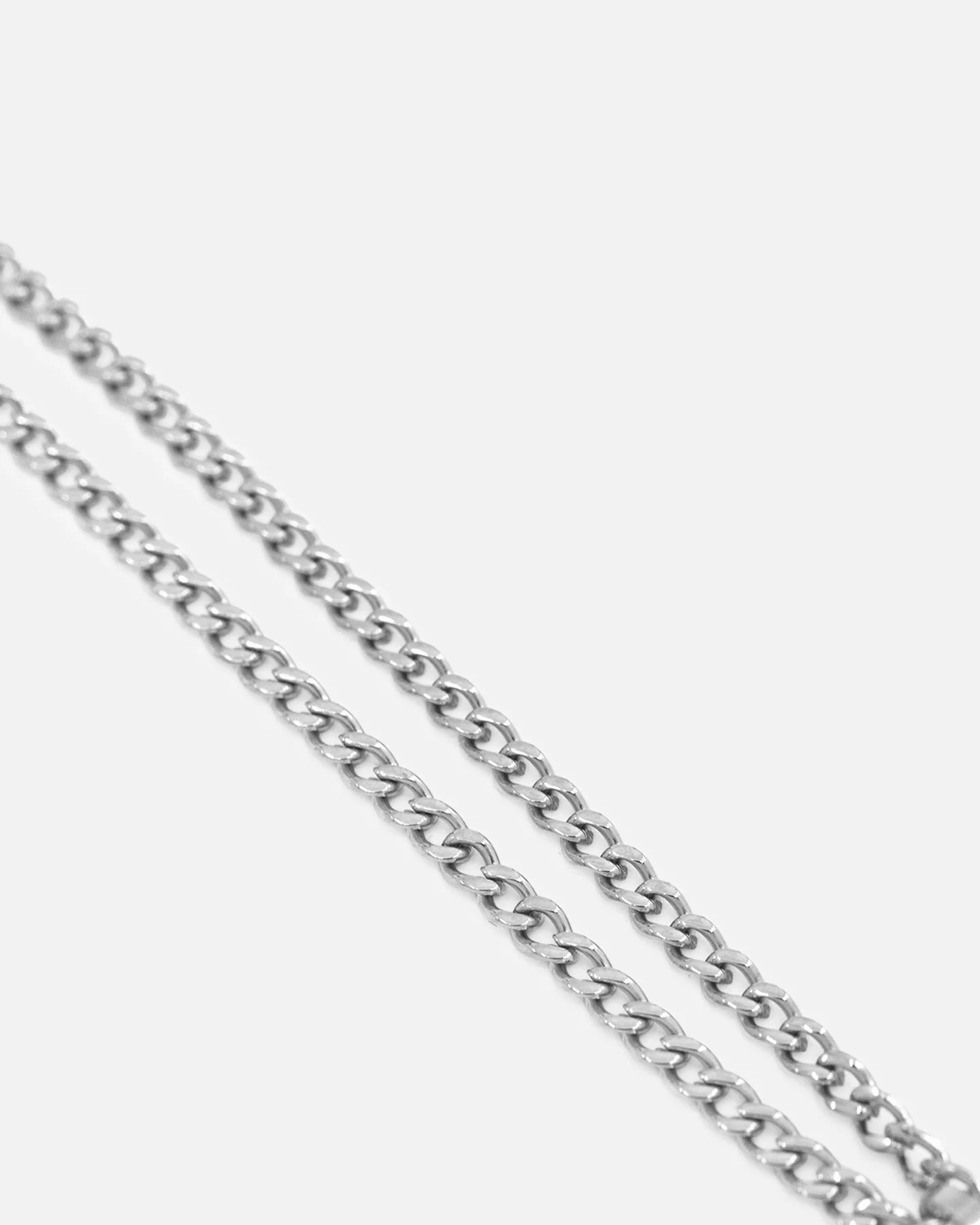 Saint Morta Bar Totem Pendant Chain White Gold - Image 6