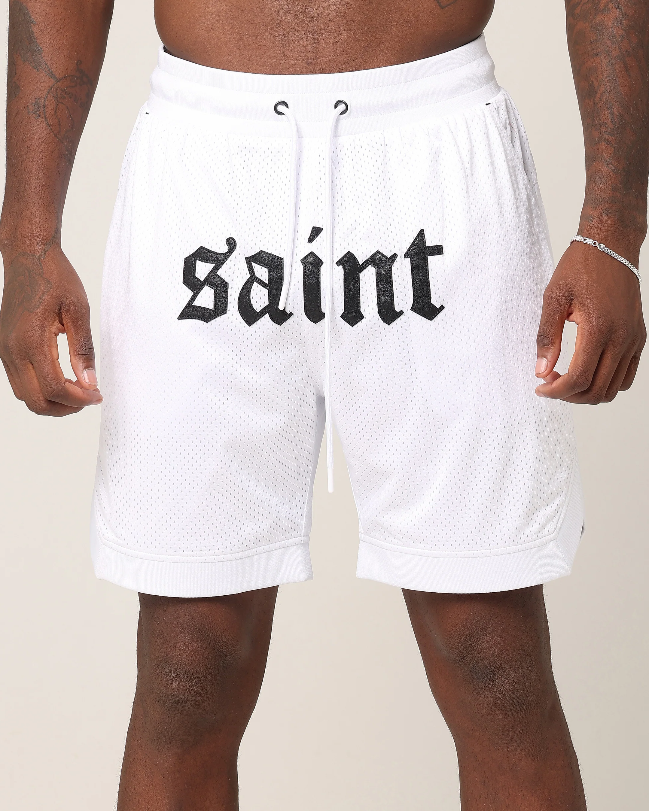 Saint Morta Cambronne Basketball Short White - Image 7