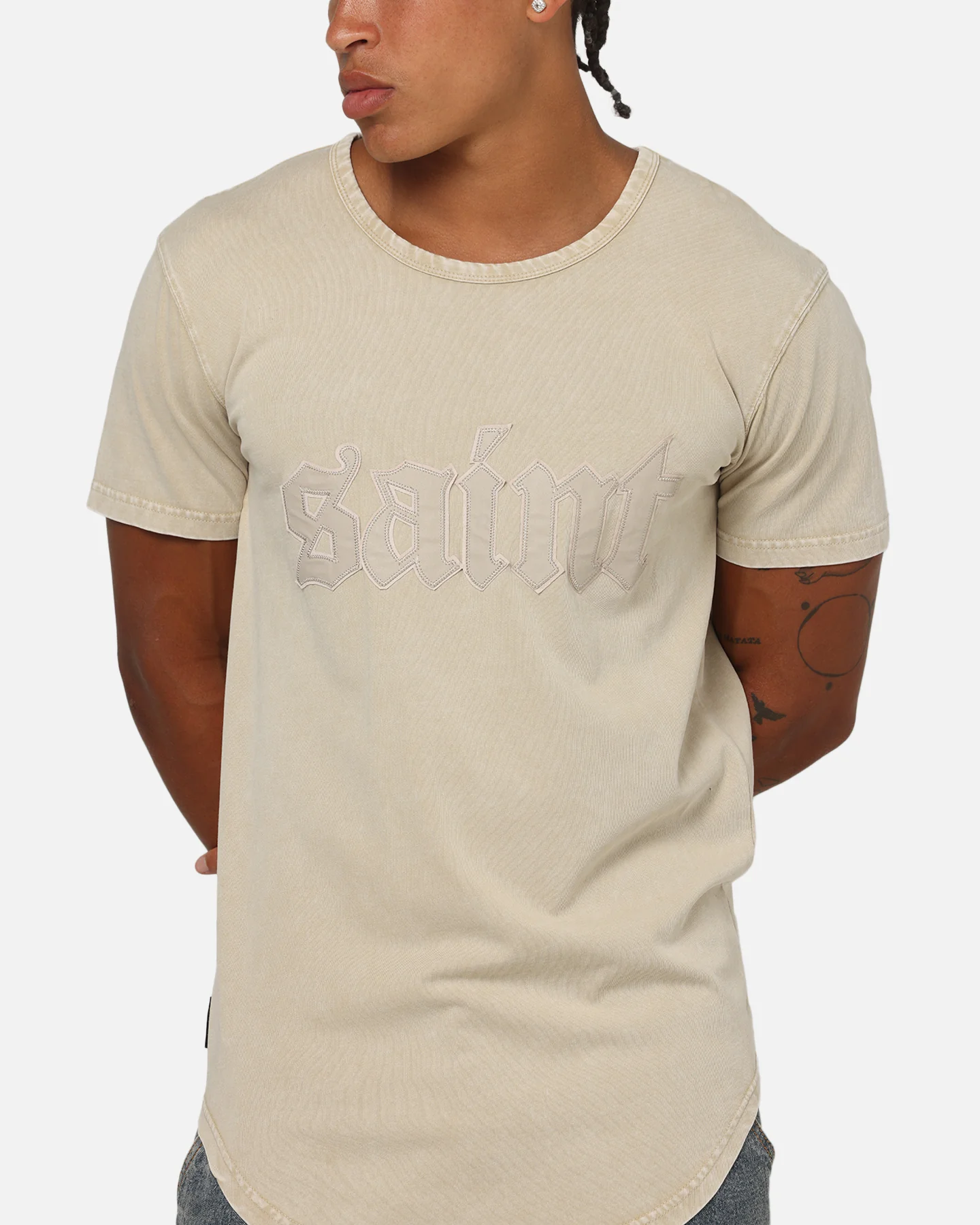 Saint Morta Cambronne El Duplo T-Shirt Dirty Blonde - Image 6