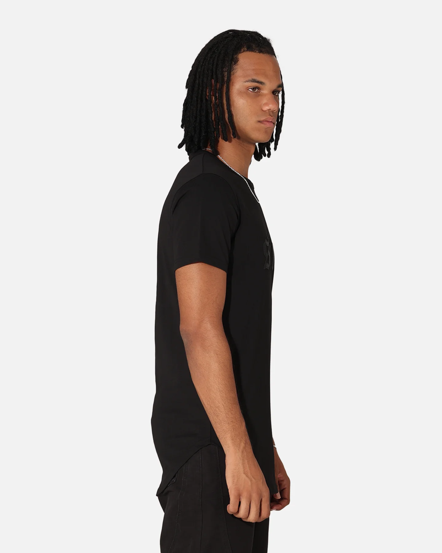 Saint Morta Cambronne El Duplo SS Tee Black/Black - Image 5