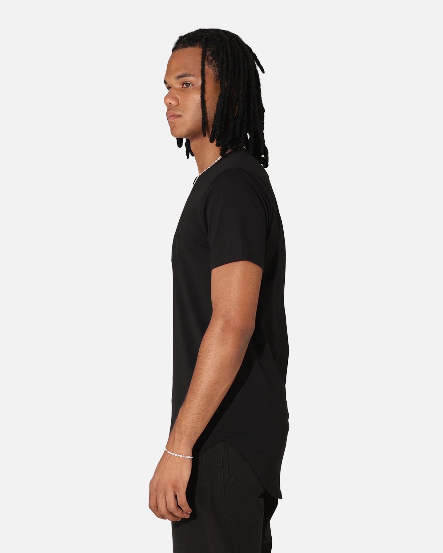 Saint Morta Cambronne El Duplo SS Tee Black/Black - Image 6