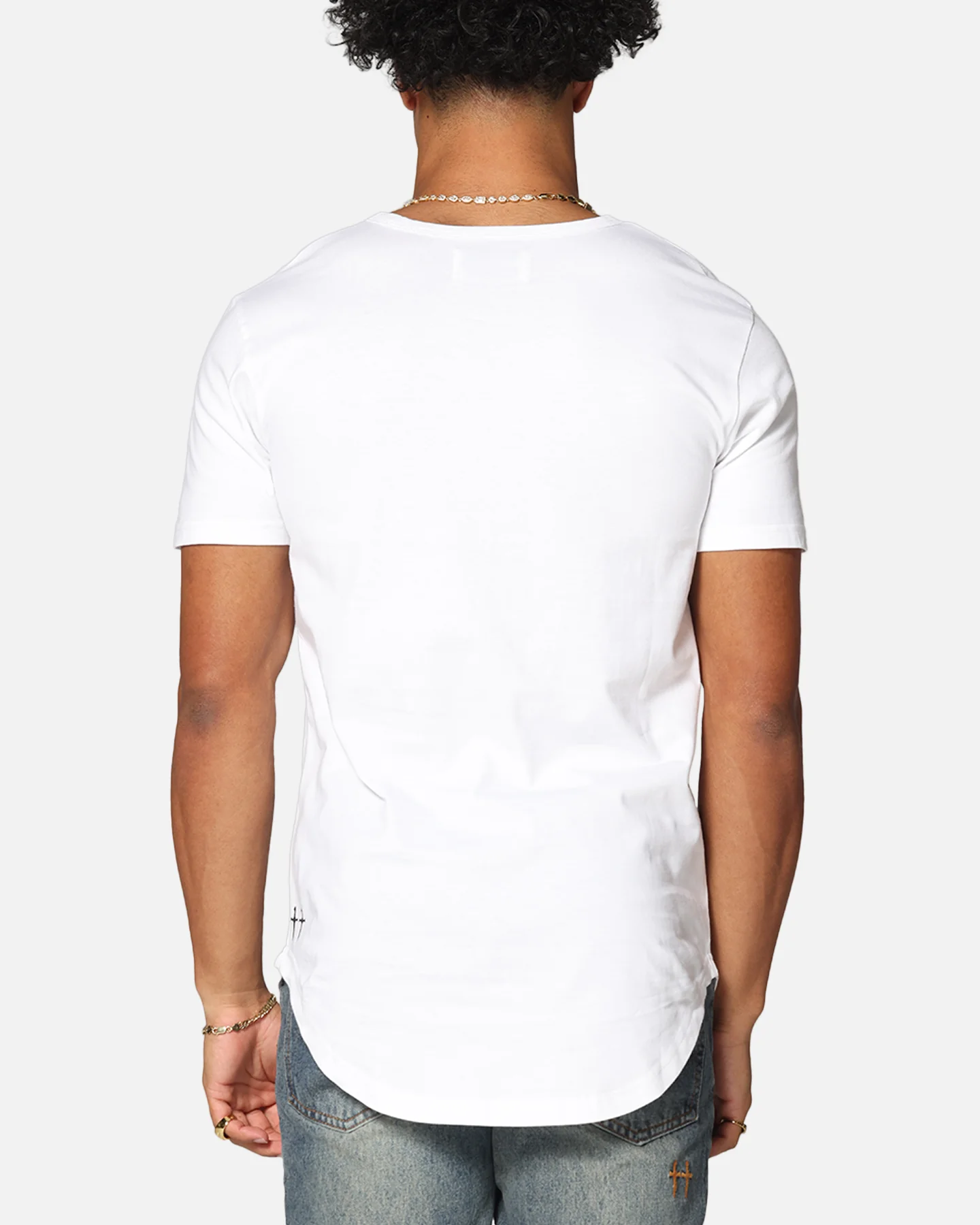 Saint Morta Cambronne El Duplo SS Tee White/Red - Image 3