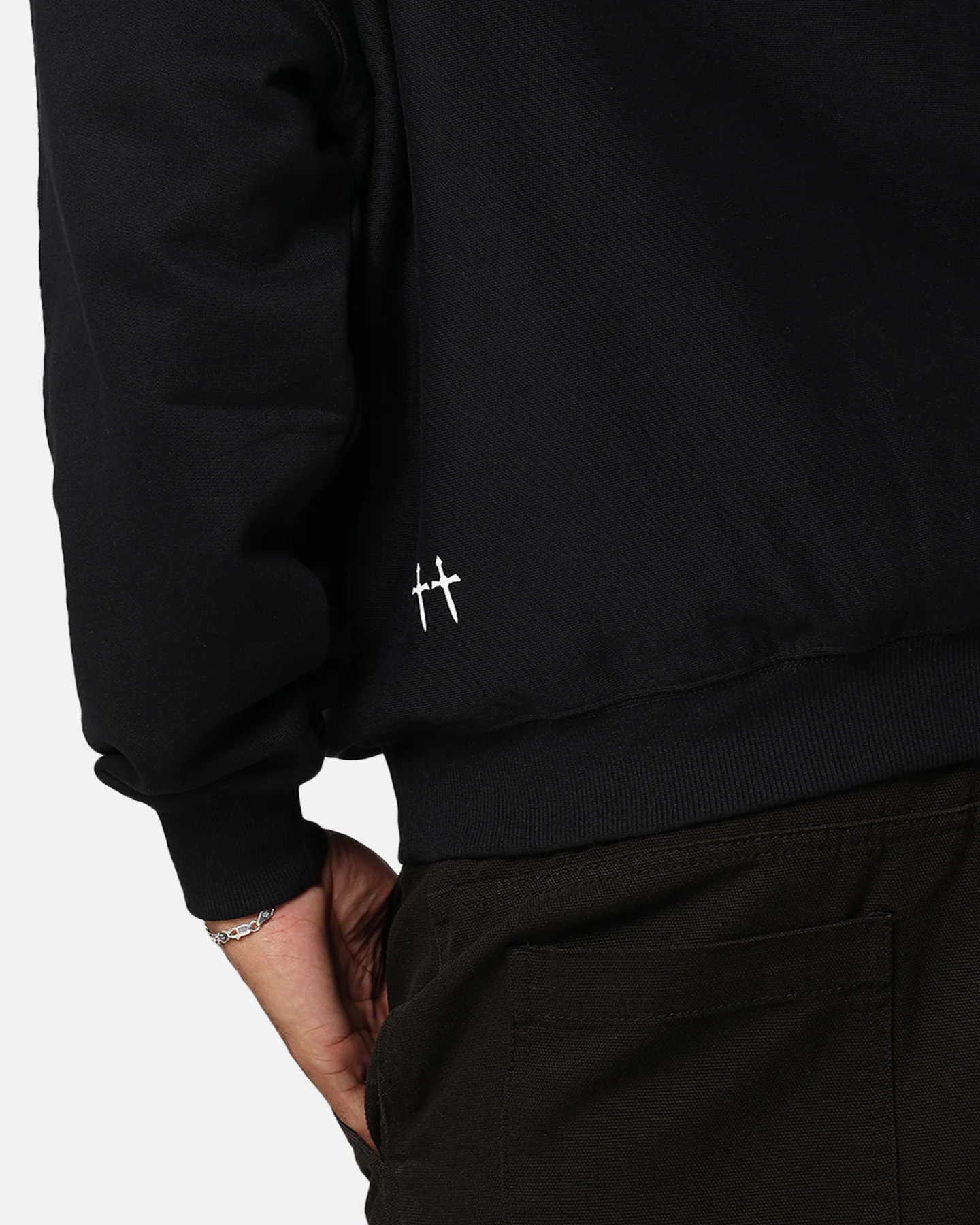 Saint Morta Cambronne Premium Hoodie Black - Image 6