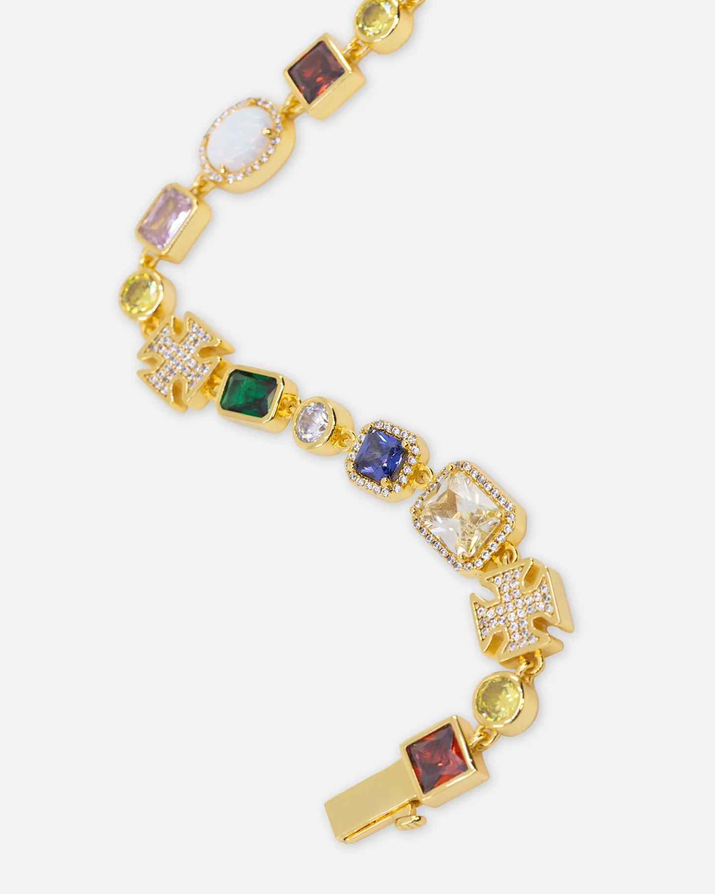Saint Morta Candy Ice Bracelet Iced Gold - Image 8
