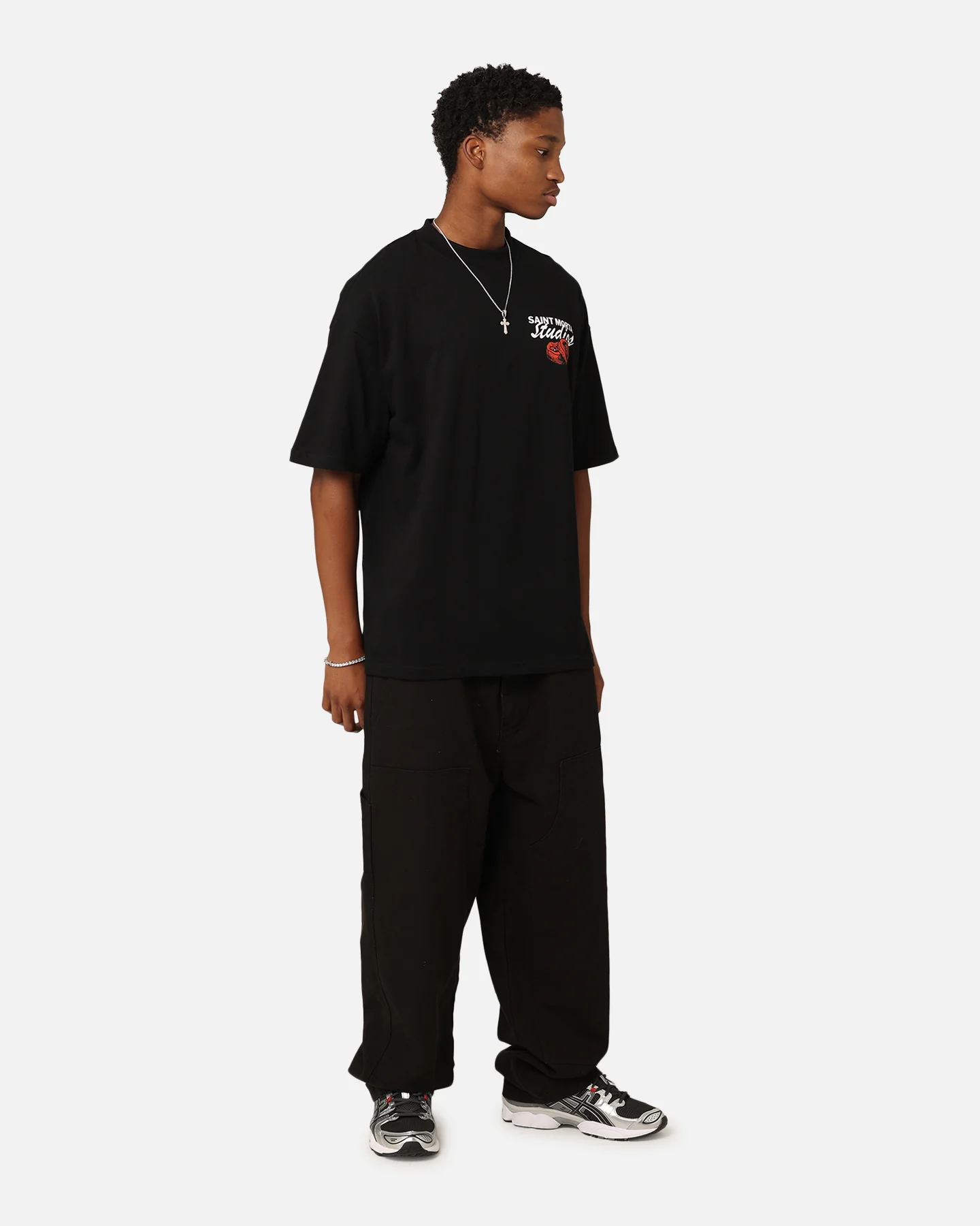Saint Morta Chilli Fusion T-Shirt Black - Image 8