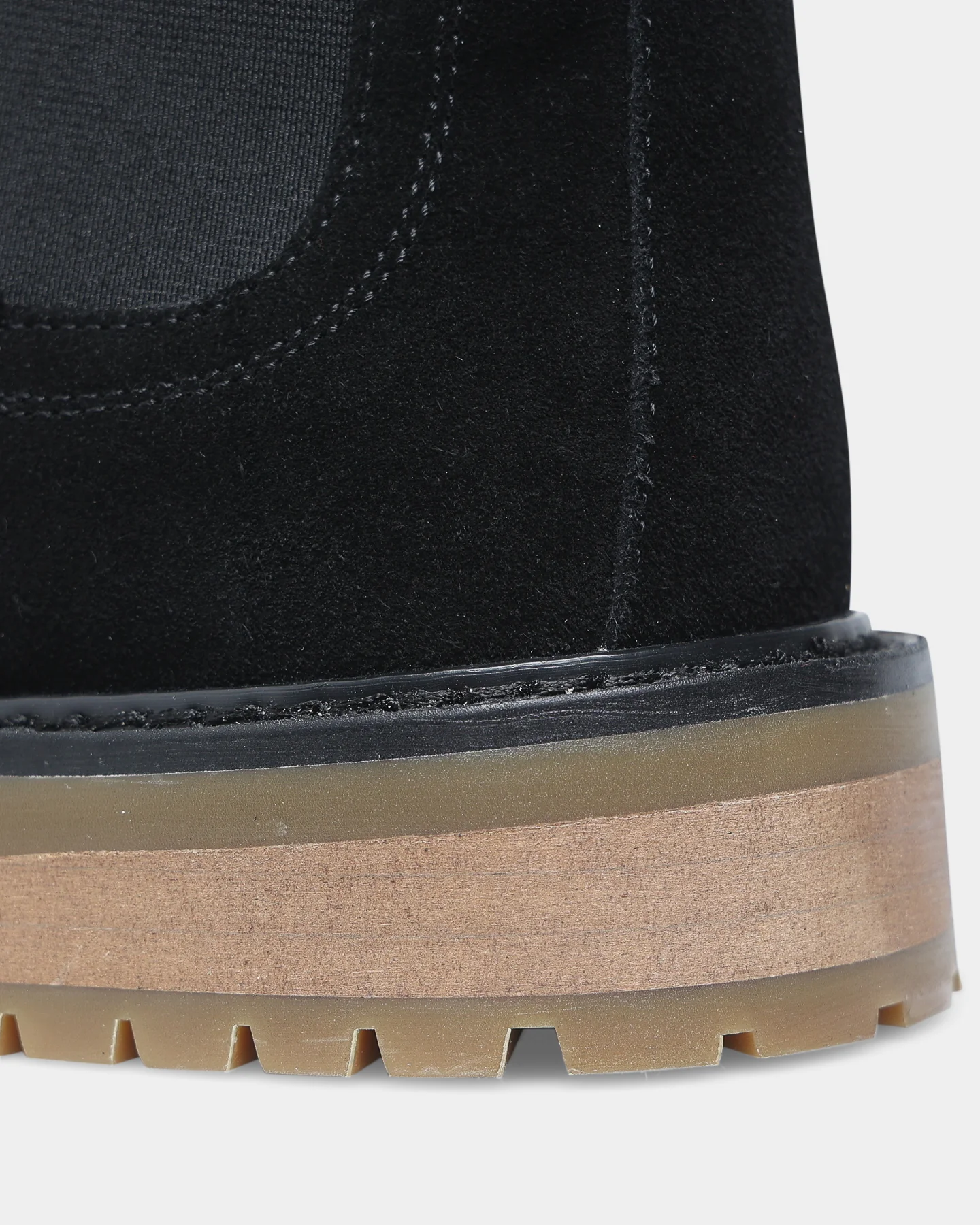 Saint Morta Chunky Chelsea Boot Black/Gum - Image 7