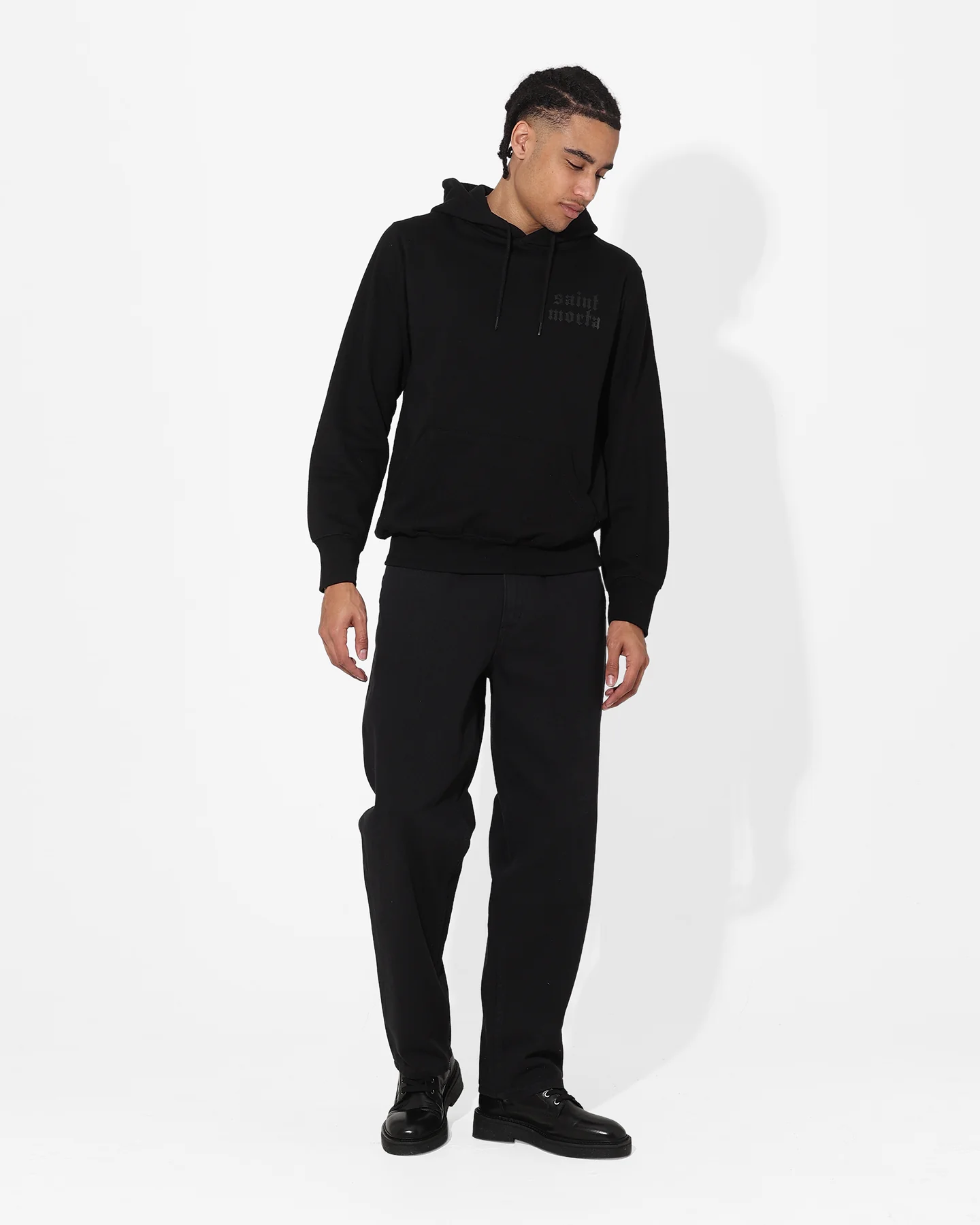 Saint Morta Corrupted Hoodie Black - Image 2
