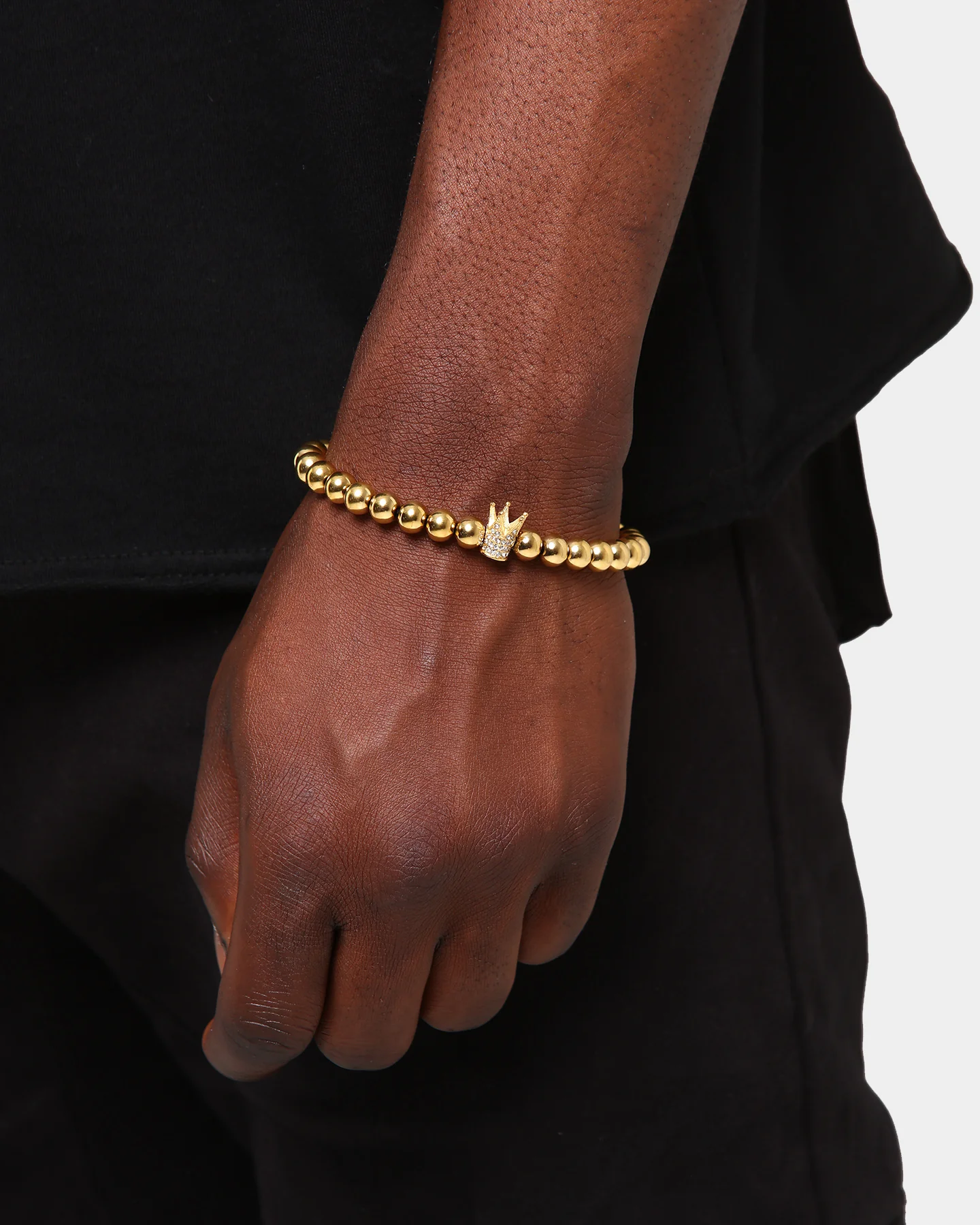 Saint Morta Crown Bracelet Gold - Image 9