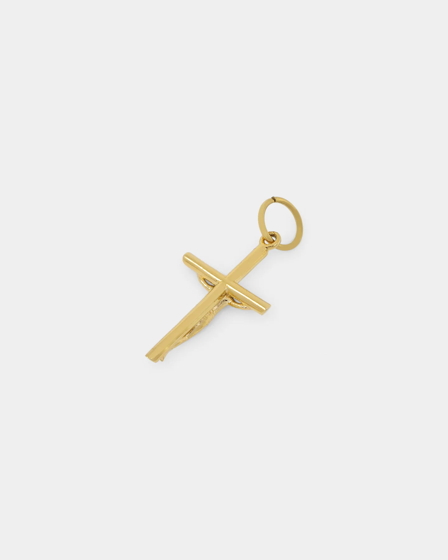Saint Morta Crucifix Pendant Gold - Image 5