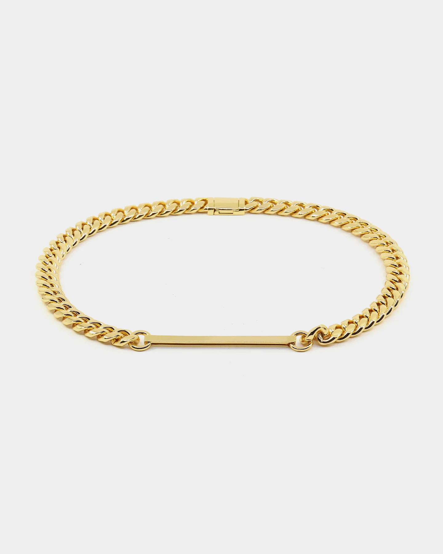 Saint Morta Custom Alpha 4 Letter Chain Gold - Image 5
