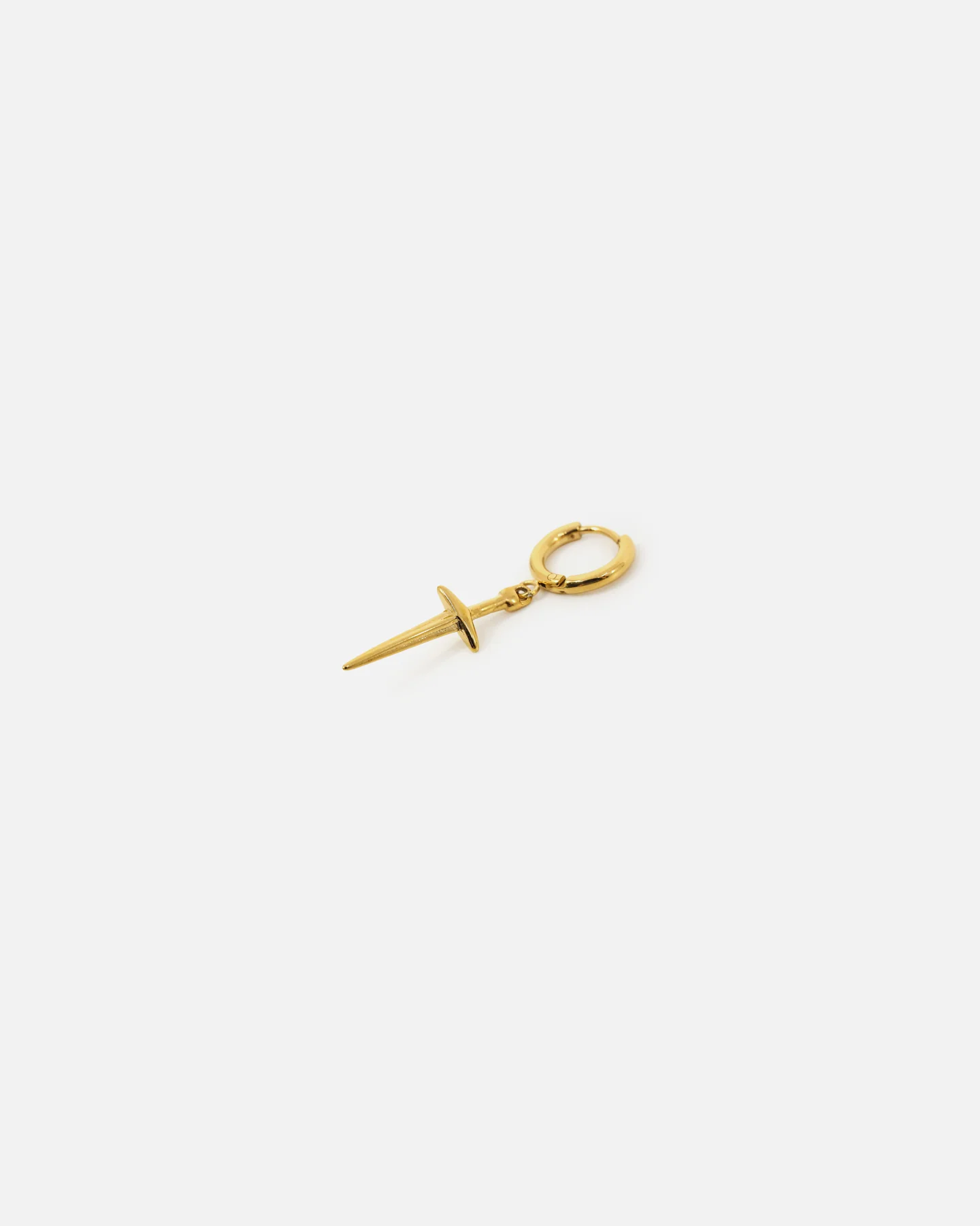 Saint Morta Dagger Earring Gold - Image 3