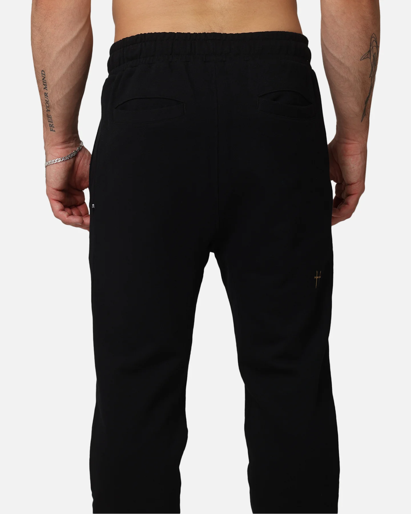 Saint Morta Daggers Sweatpants Black/Gold - Image 8