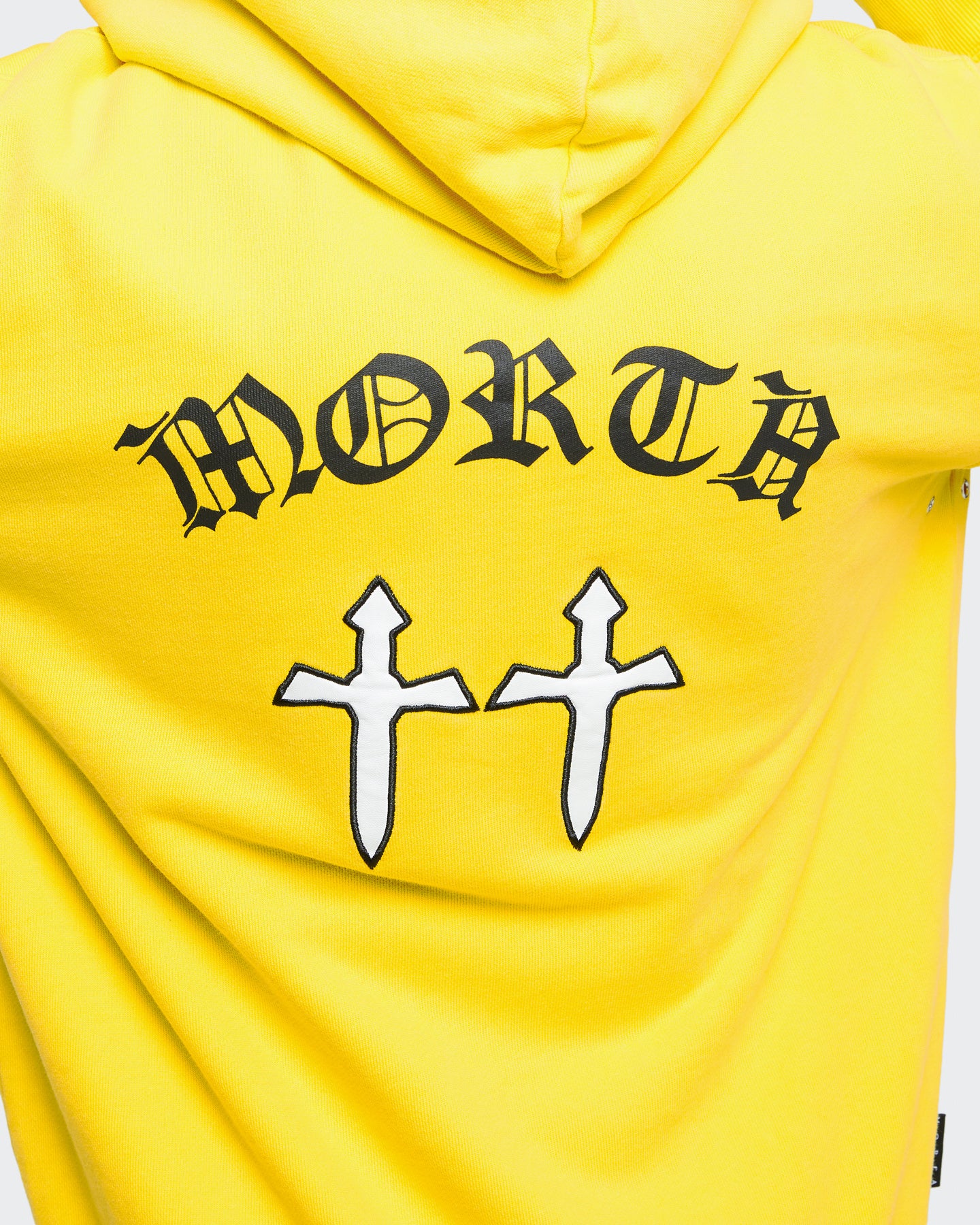 Saint Morta Day Of The Dead Hoodie Yellow/Black - Image 7
