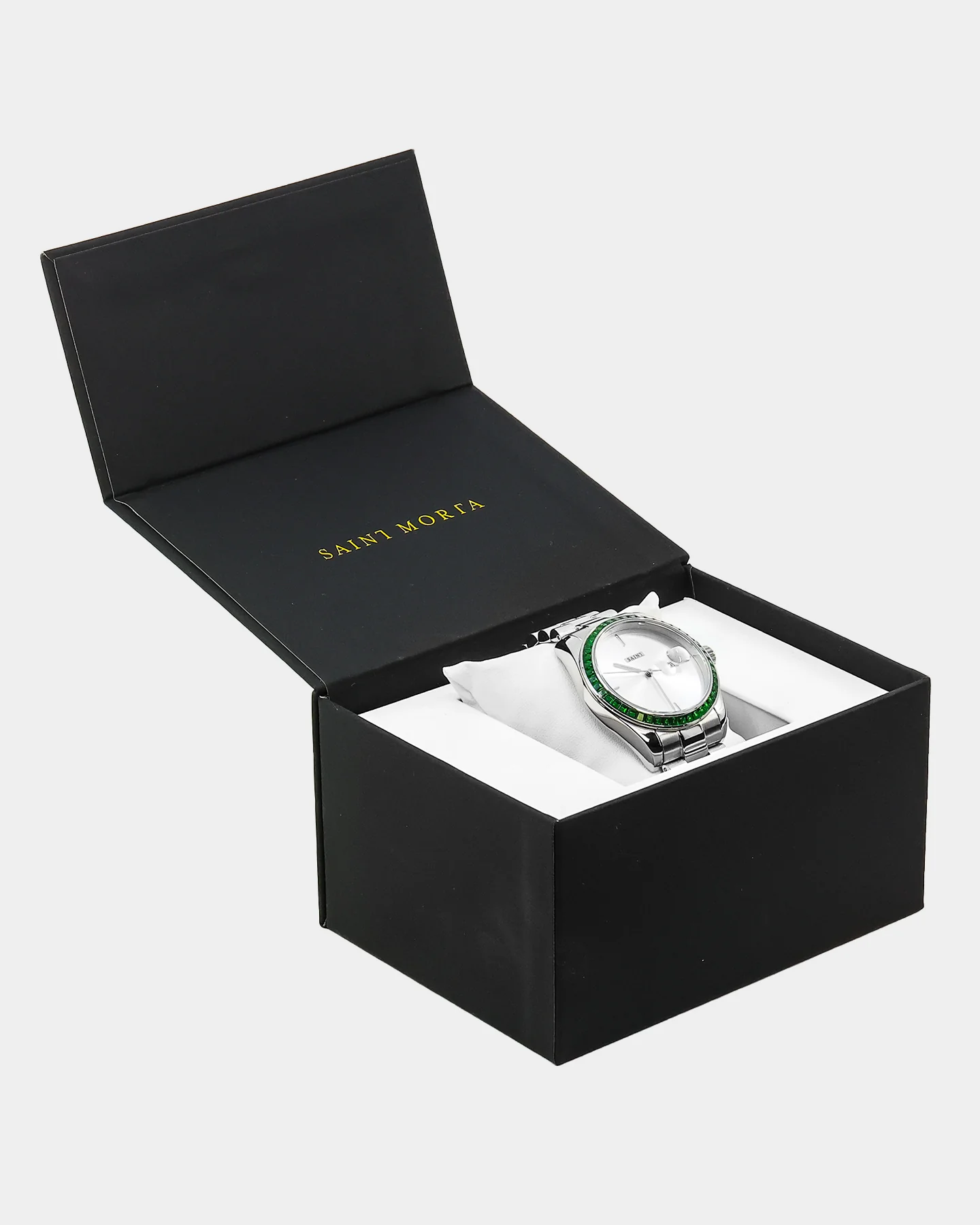 Saint Morta De Couler Watch Silver/Green - Image 12