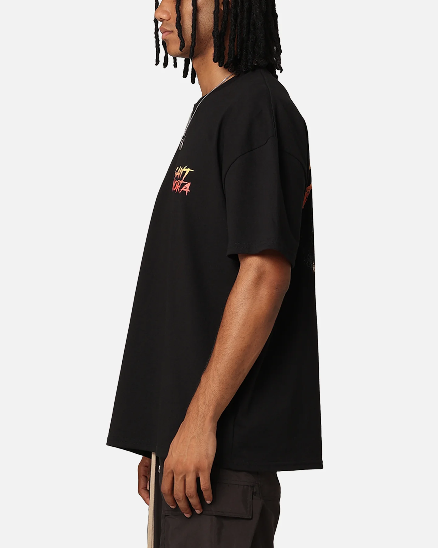 Saint Morta Deranged T-Shirt Black - Image 6