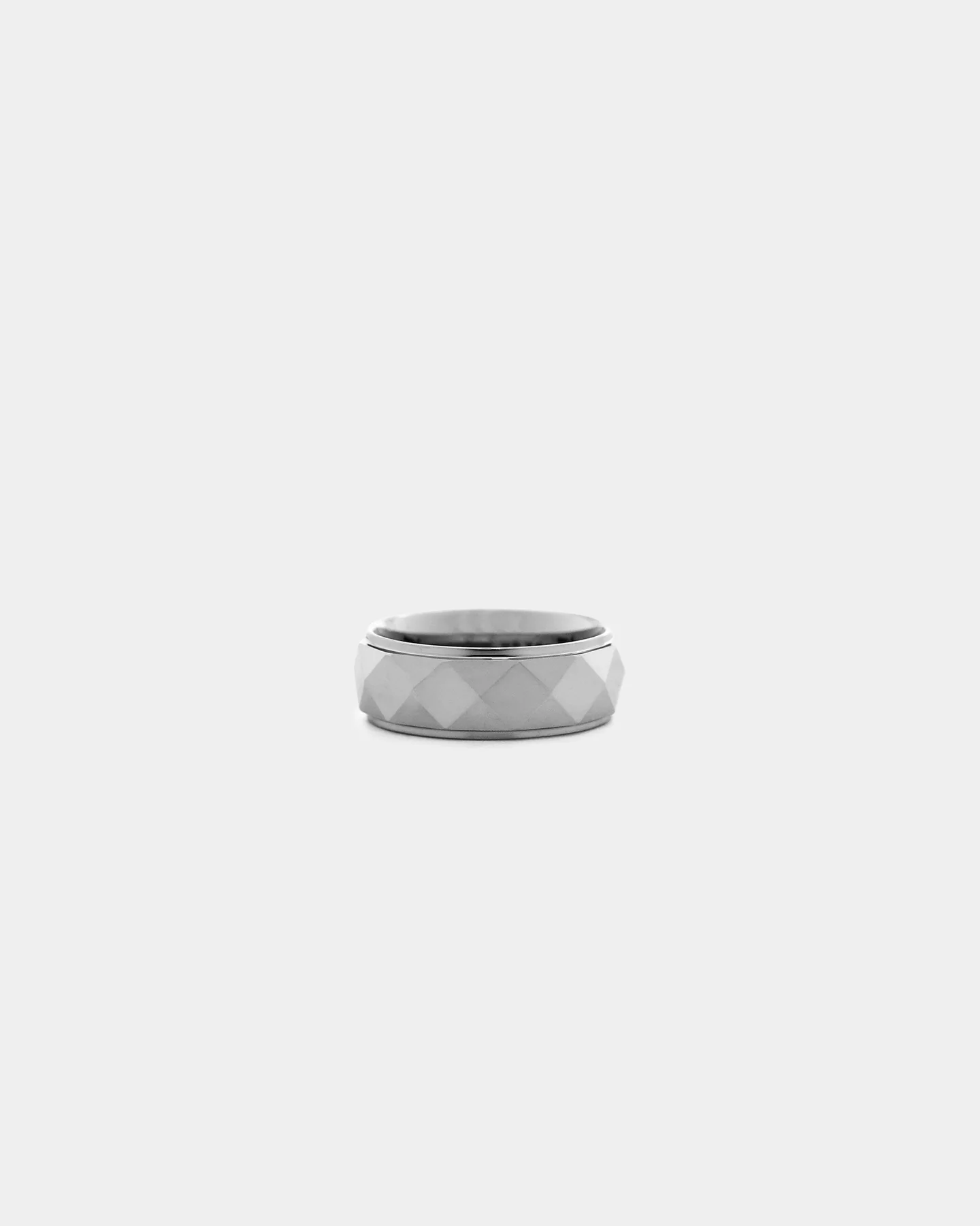Saint Morta Diamond Cut Tungsten Ring Steel Tungsten - Image 4