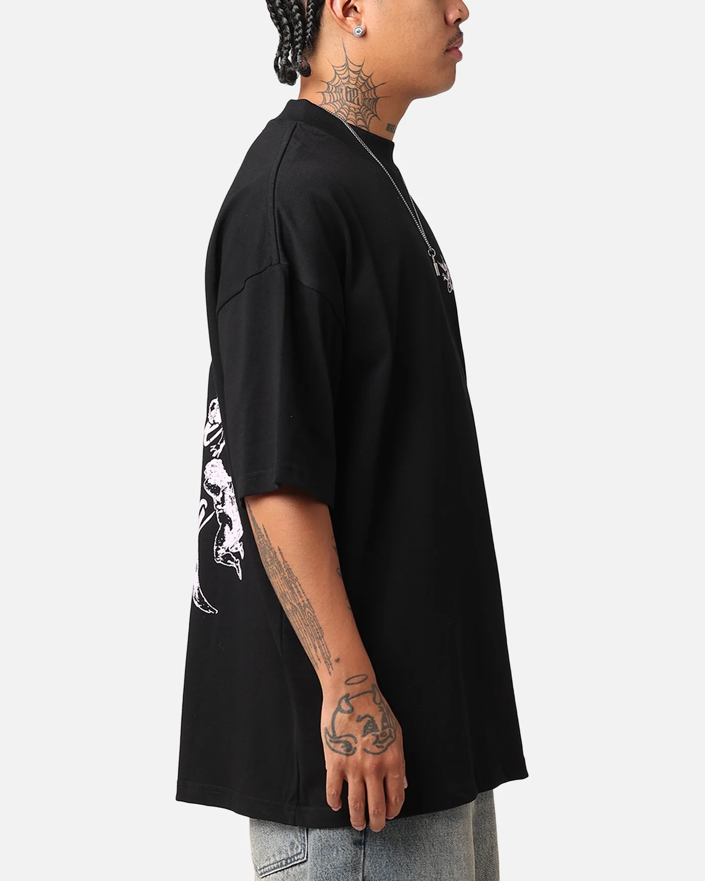 Saint Morta Divine Living T-Shirt Black - Image 5
