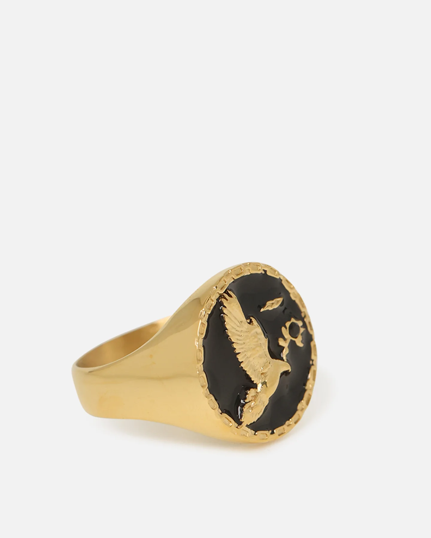 Saint Morta Doves Ring Gold - Image 6