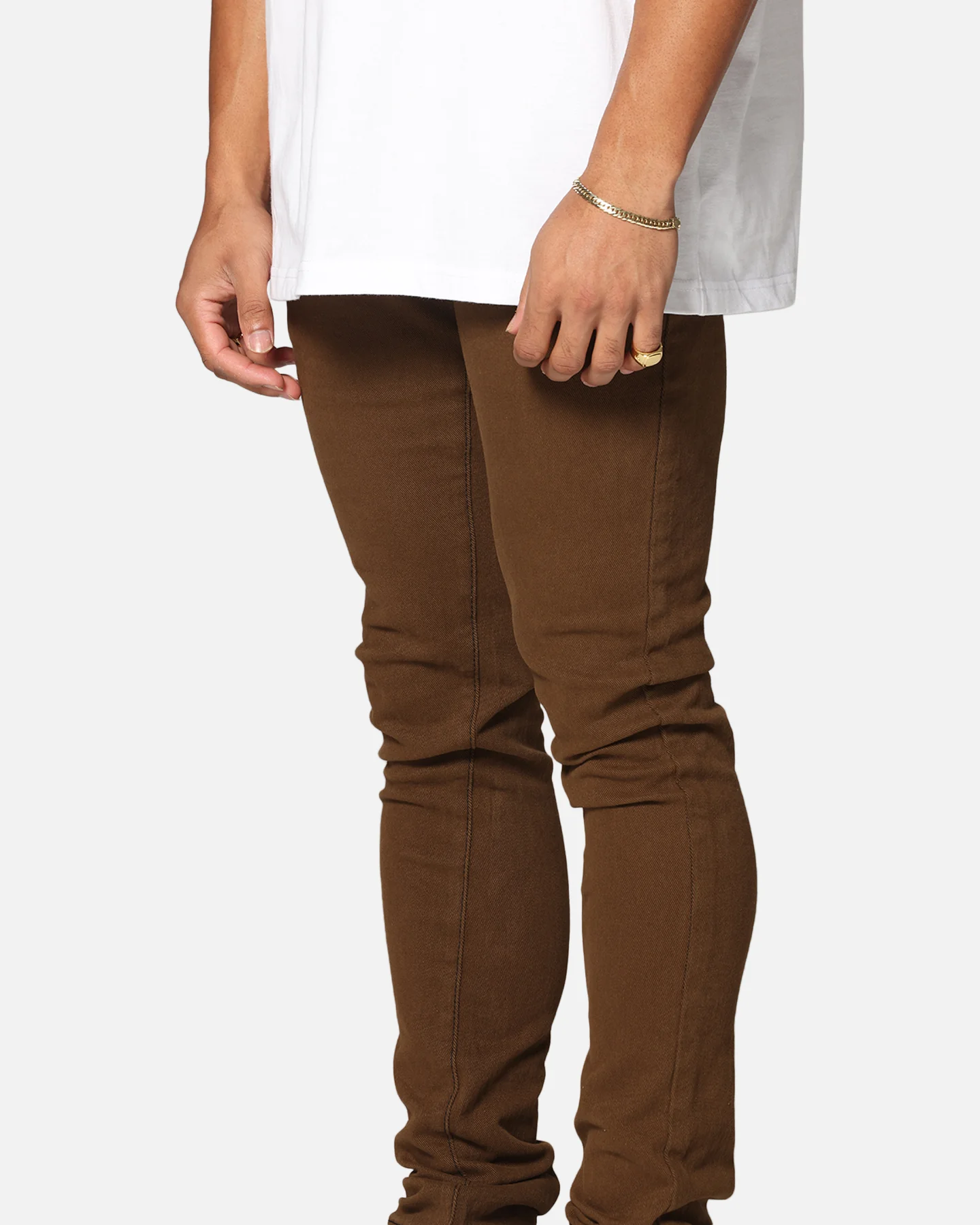 Saint Morta Dynasty Jeans Vintage Brown - Image 3