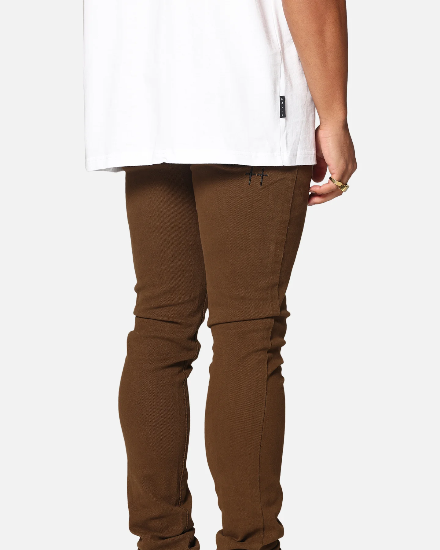 Saint Morta Dynasty Jeans Vintage Brown - Image 4
