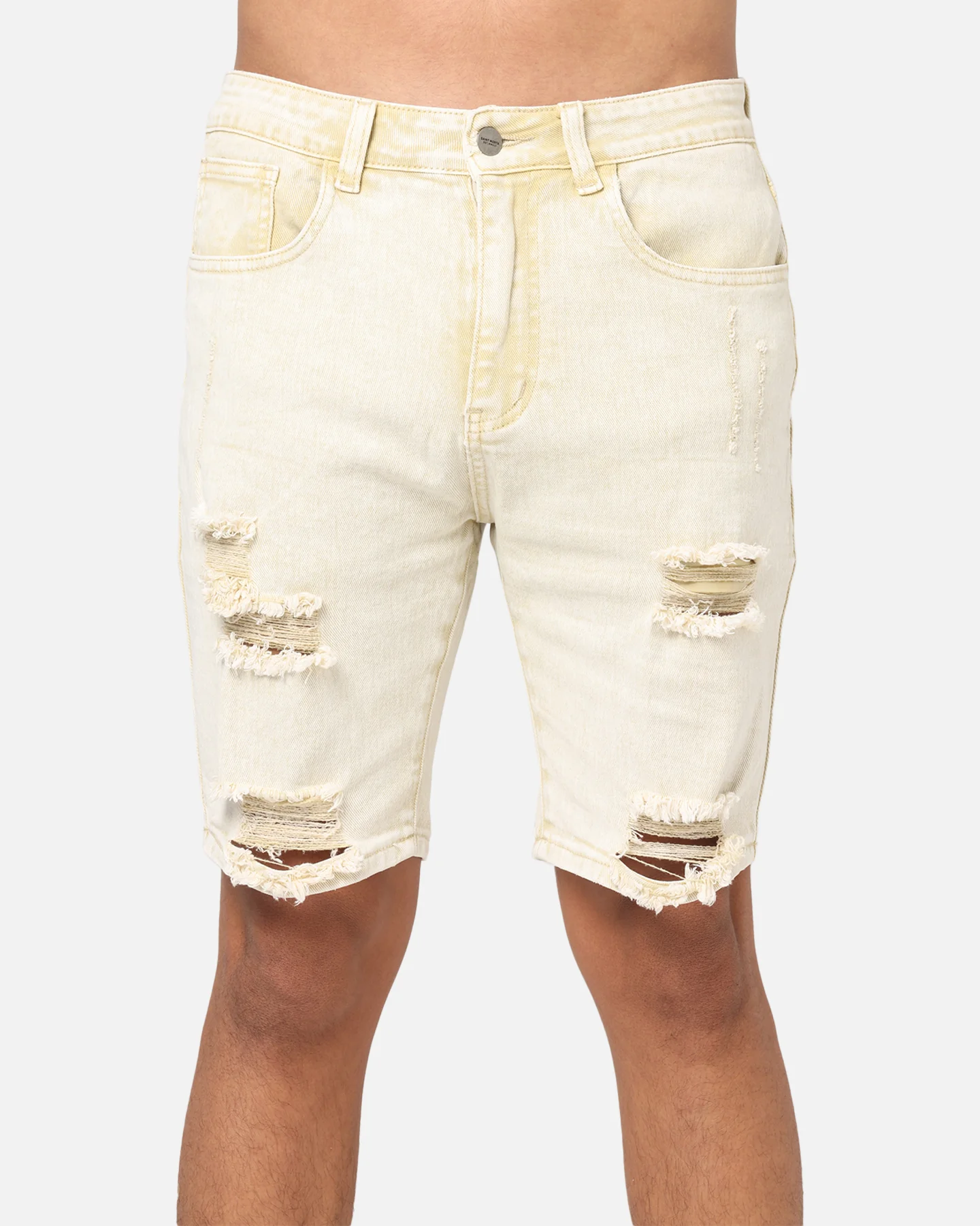 Saint Morta Dynasty V2 Denim Shorts Dirty Blonde - Image 7