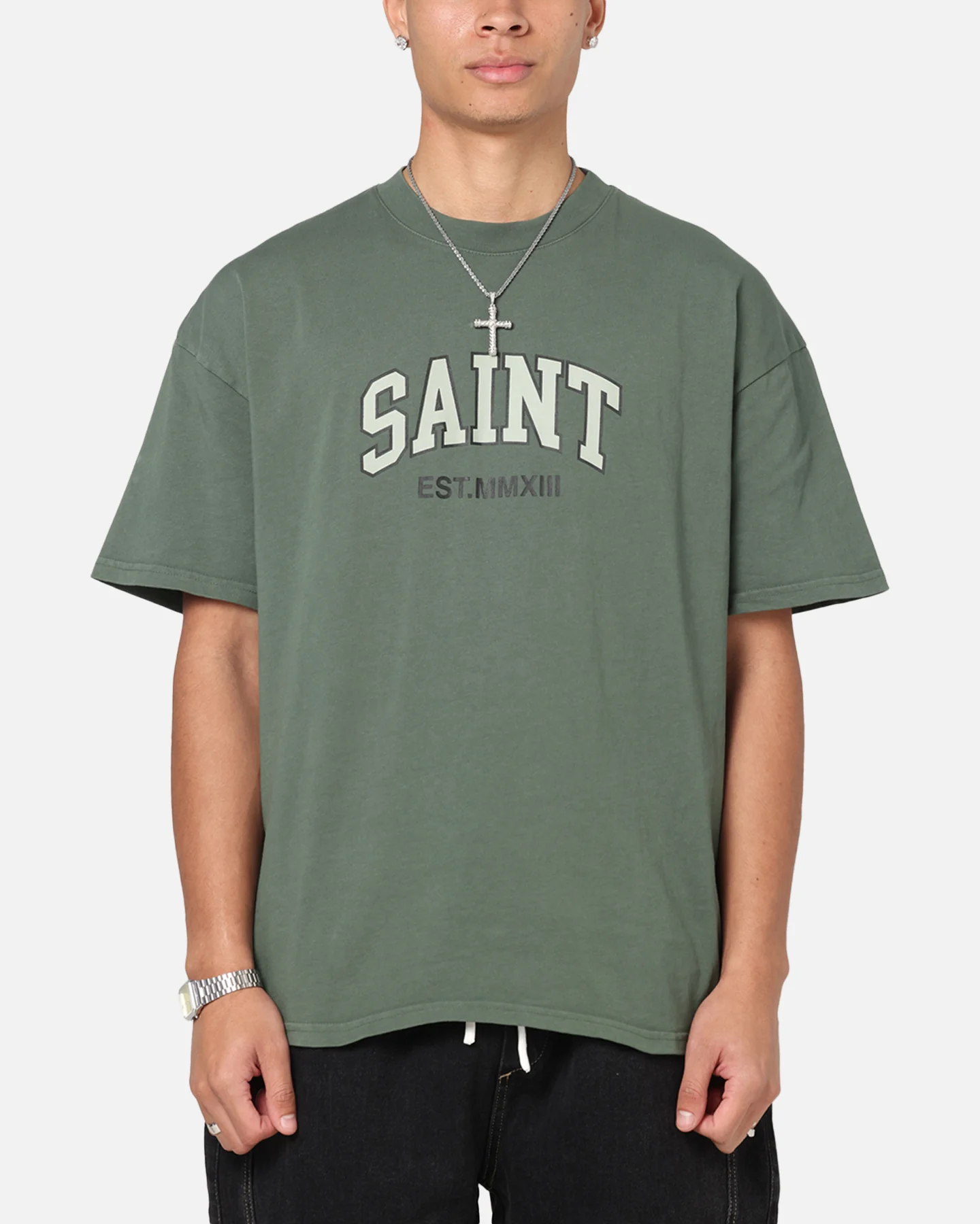 Saint Morta Established T-Shirt Green