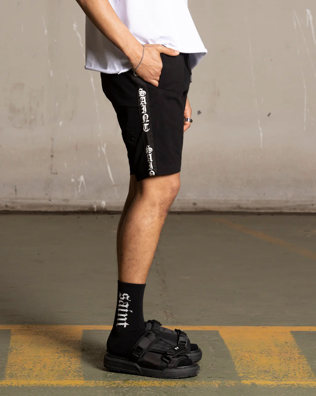 Saint Morta Fallen Walk Shorts Black - Image 5