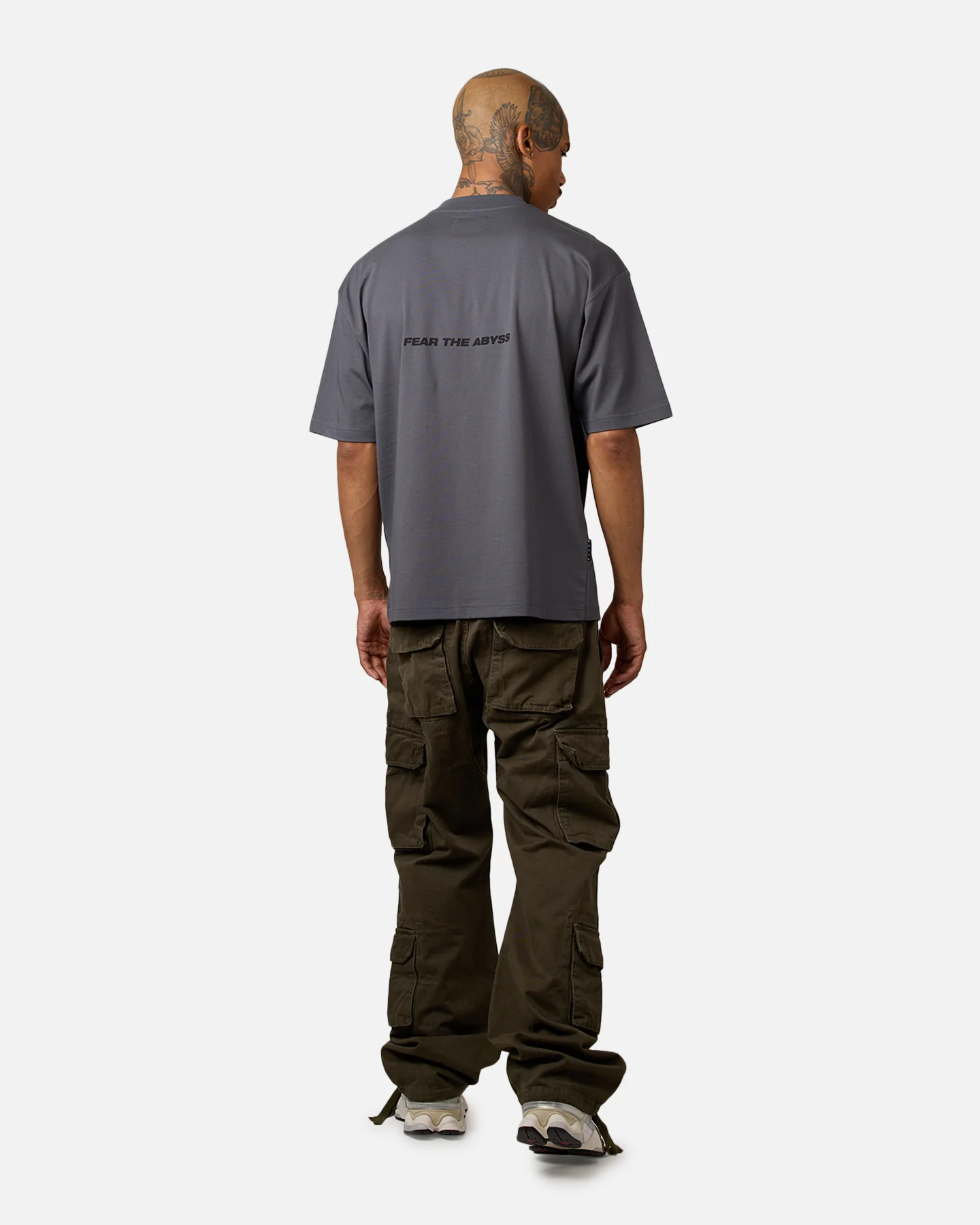 Saint Morta Fear The Abyss Patrol T-Shirt Dark Grey - Image 6