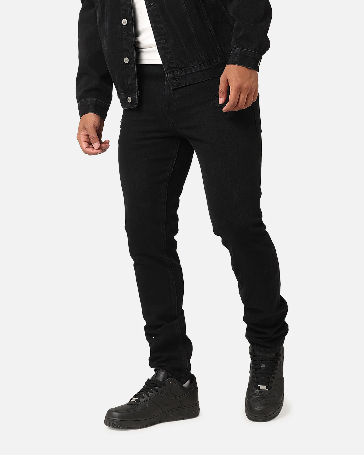 Saint Morta Fimi Distressed Jeans Washed Black - Image 6