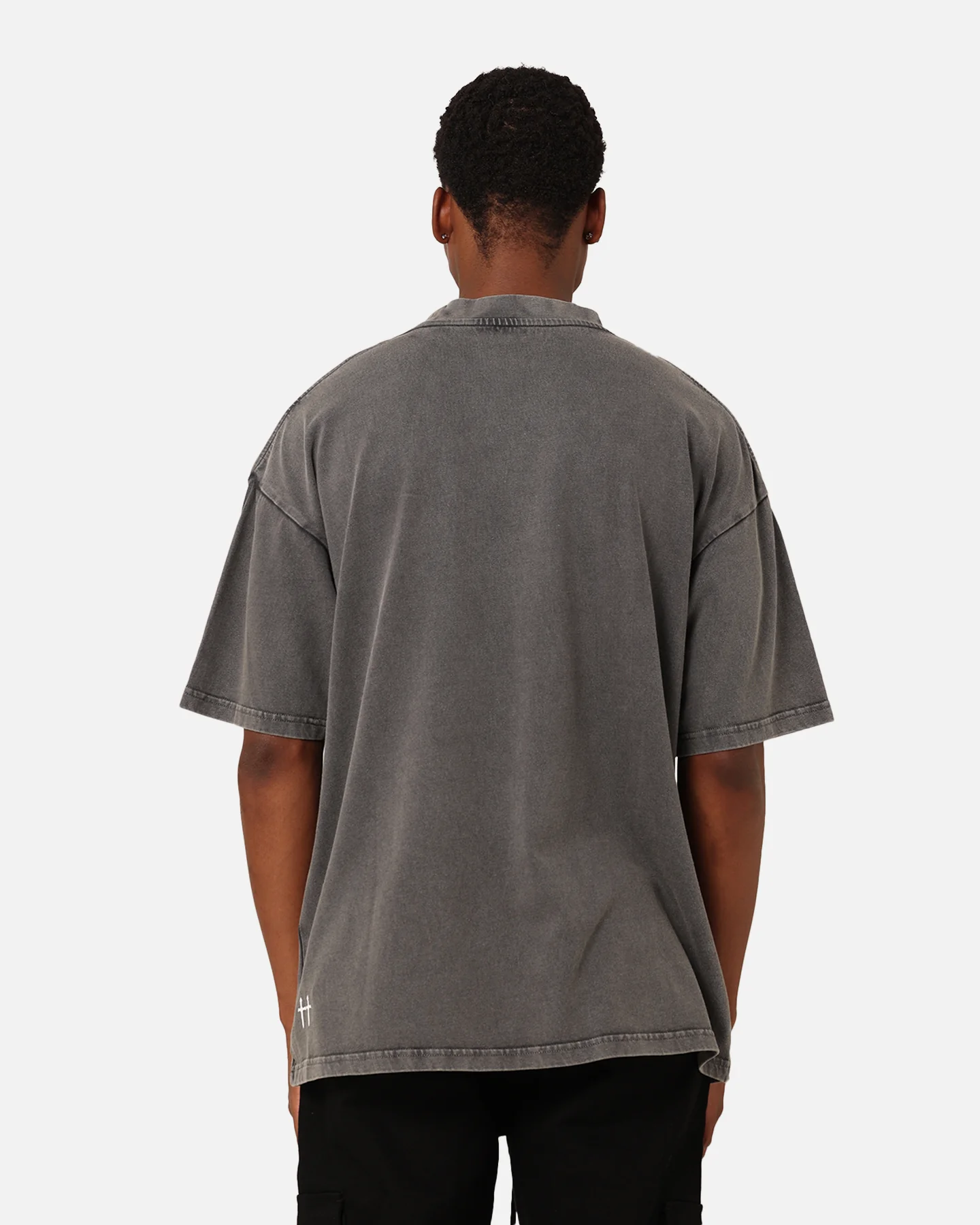 Saint Morta Firestarter T-Shirt Washed Charcoal - Image 4