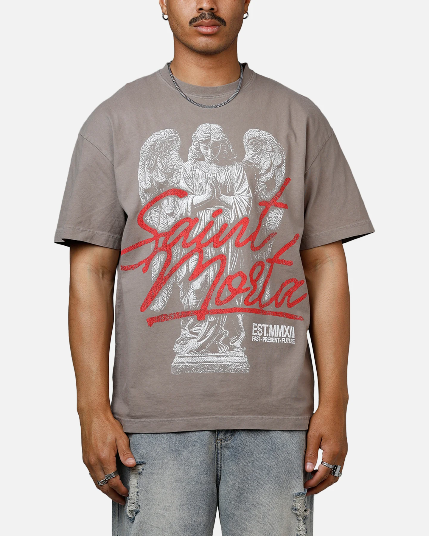 Saint Morta Forever T-Shirt Vintage Khaki