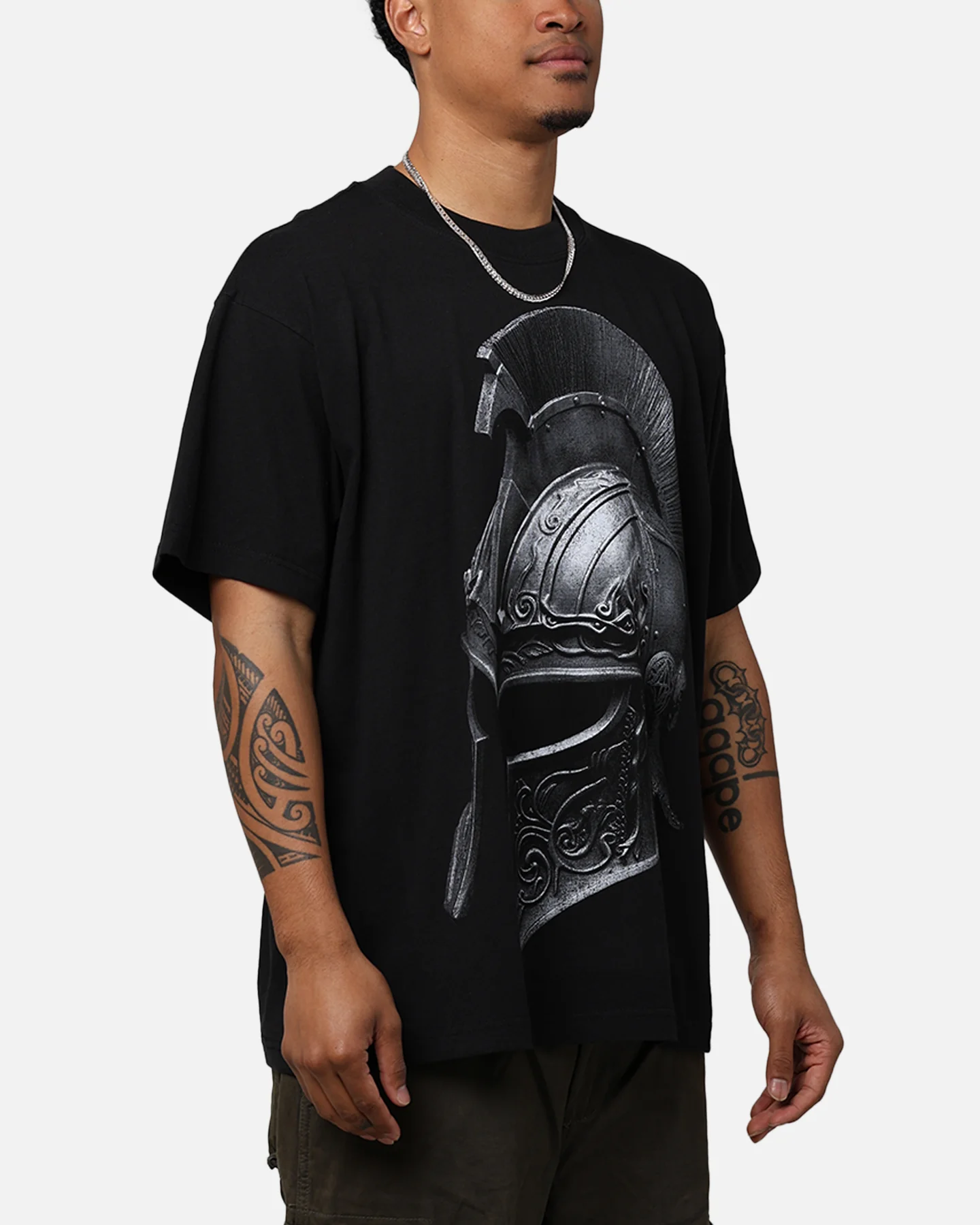 Saint Morta Gladiator T-Shirt Black - Image 4
