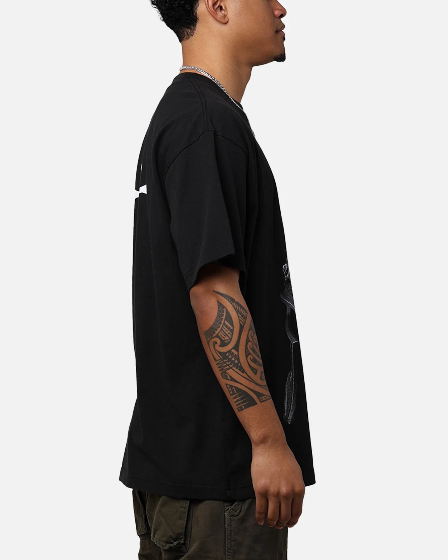 Saint Morta Gladiator T-Shirt Black - Image 5